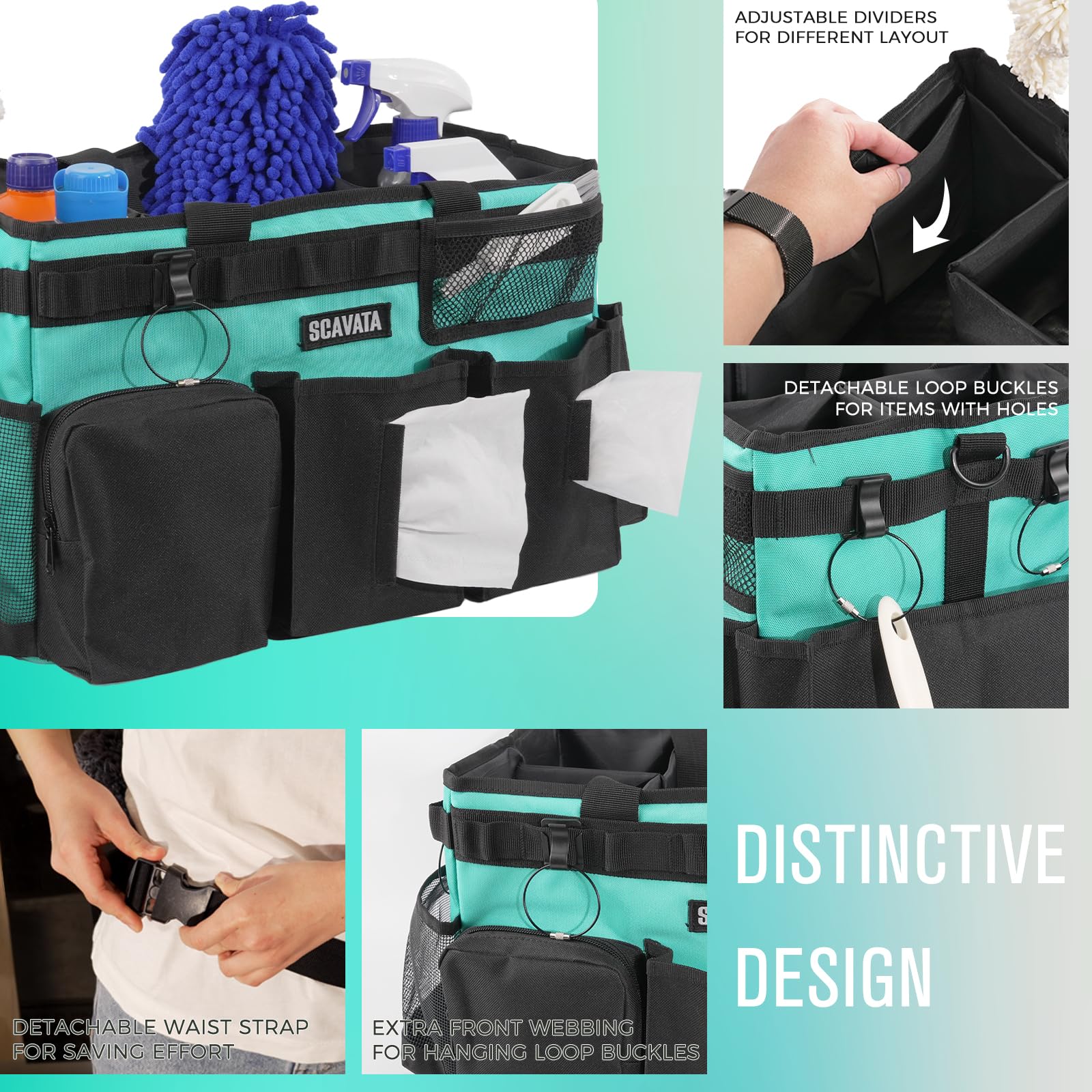 Wearable Cleaning Caddy Bag