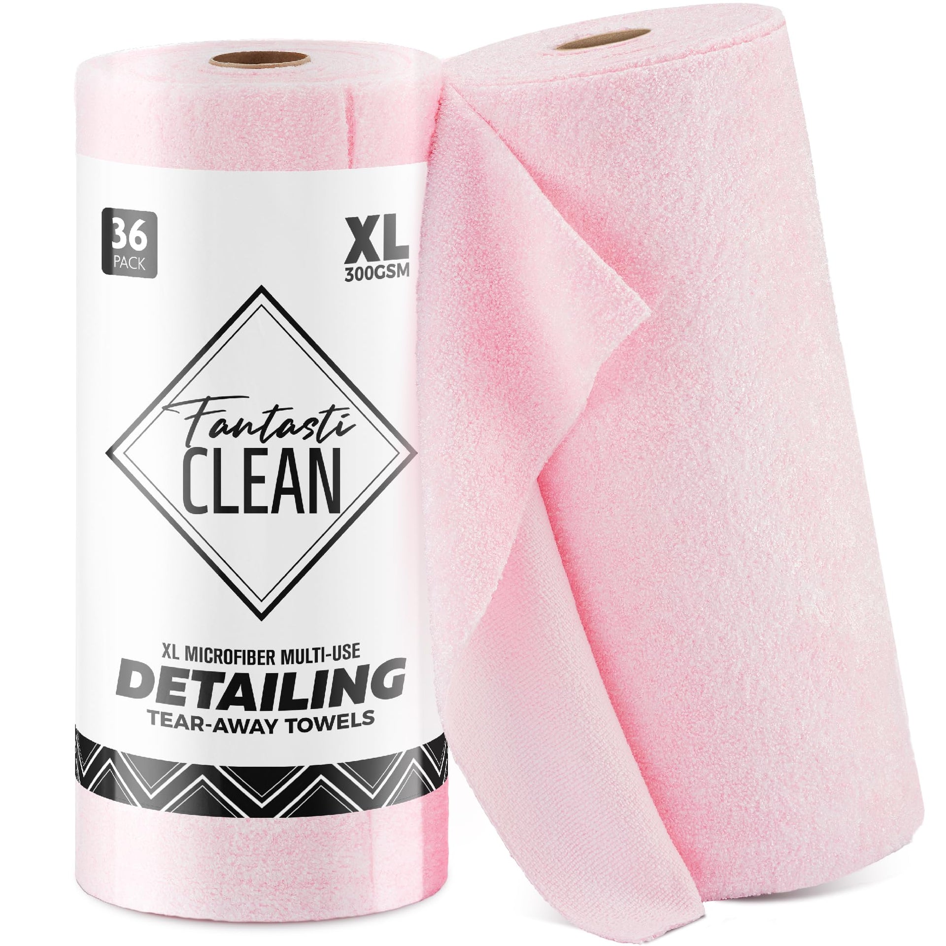 Microfiber Cleaning Cloth Roll (36 Count)