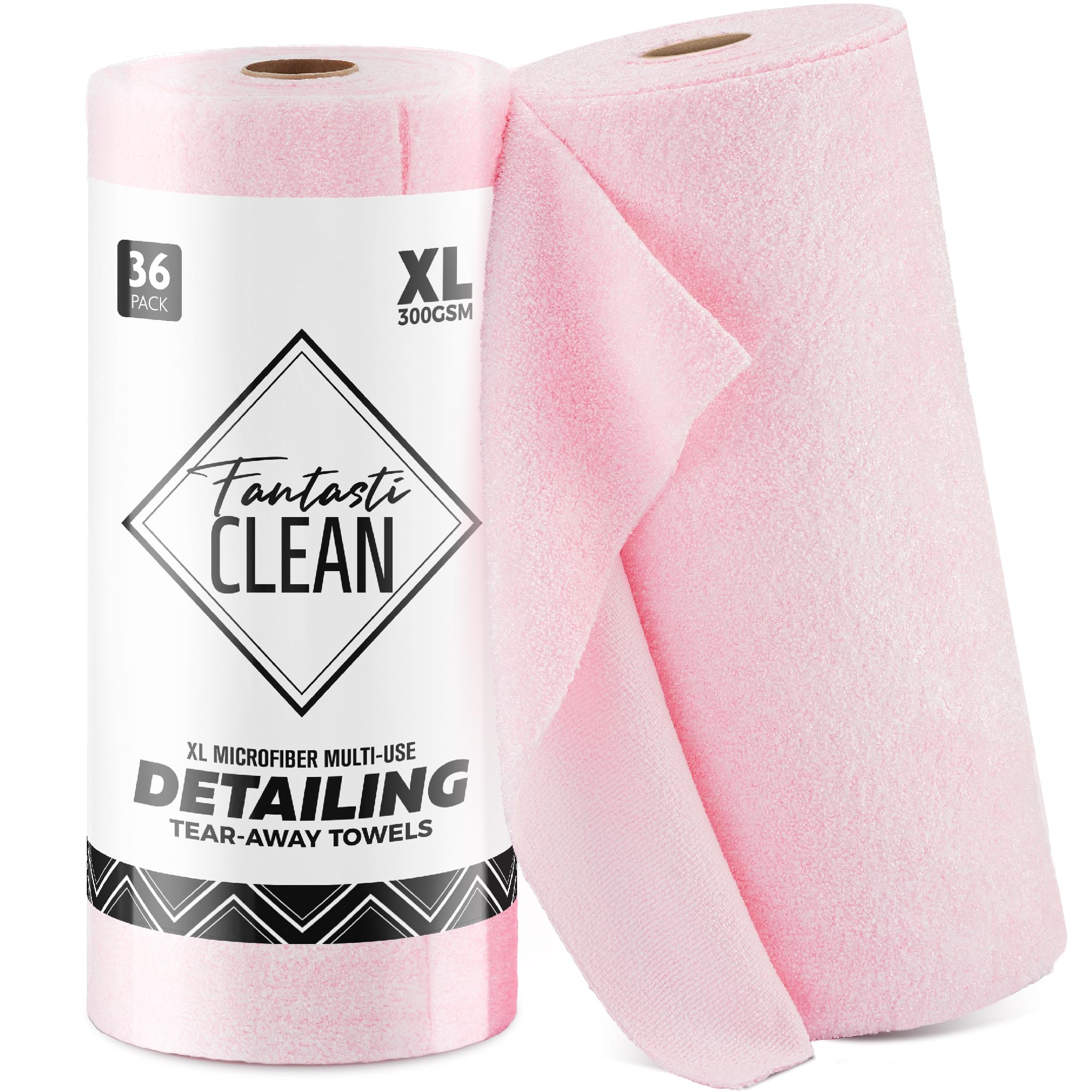 Microfiber Cleaning Cloth Roll (36 Count)