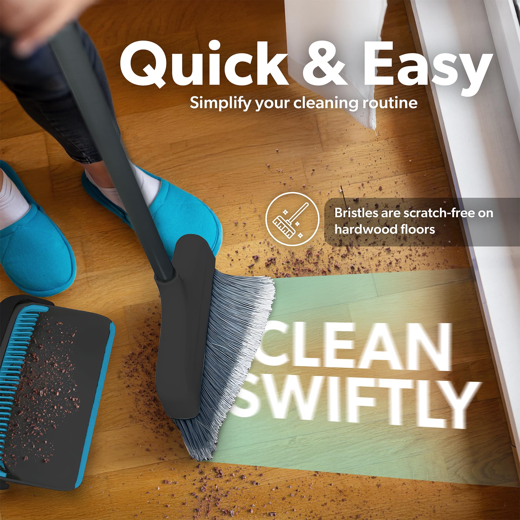 Butler Broom & Dustpan Set
