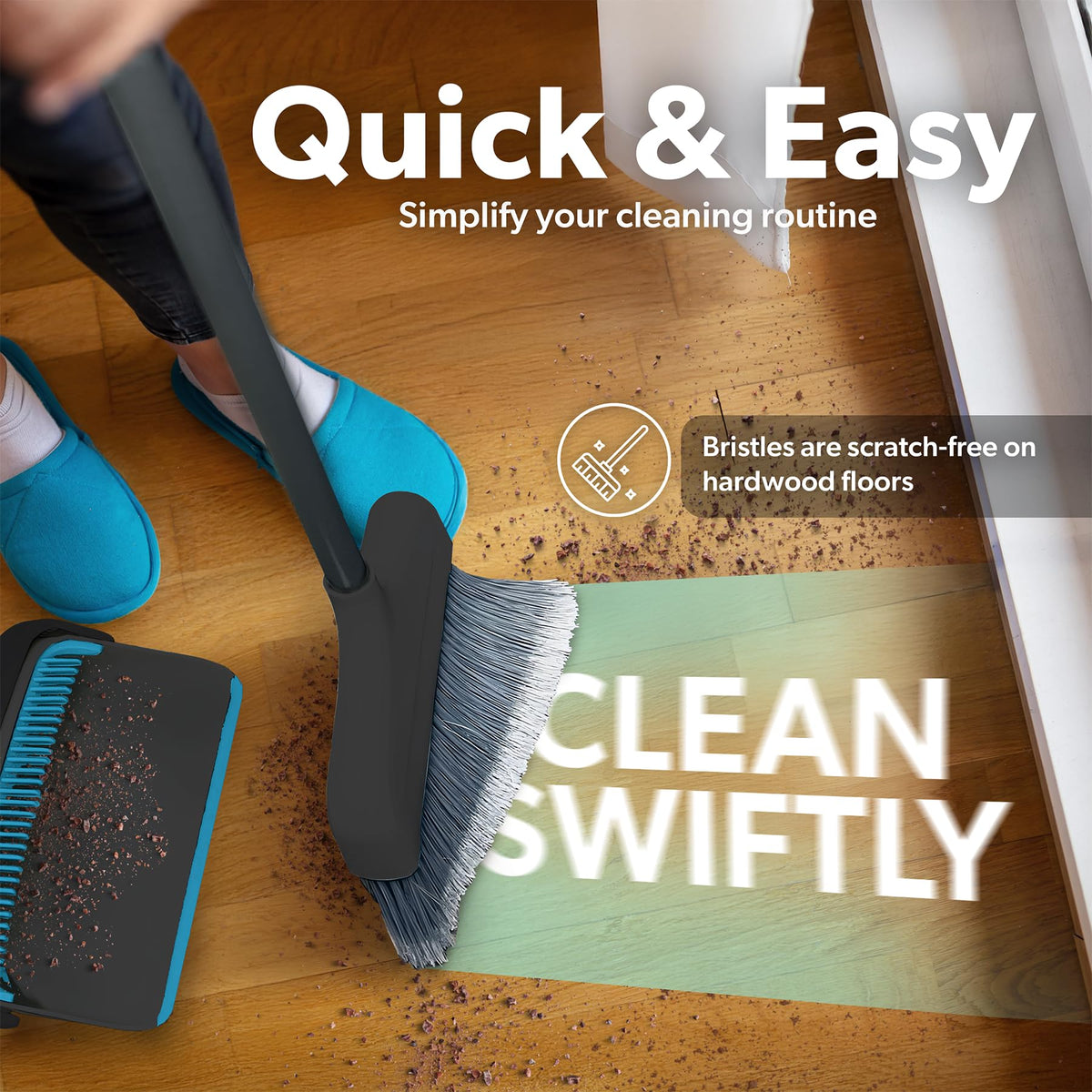 Butler Broom & Dustpan Set