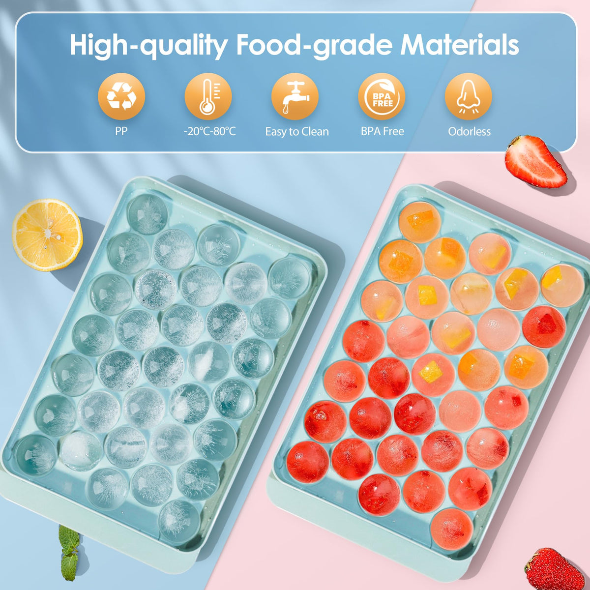 Ice Cube Tray with Lid