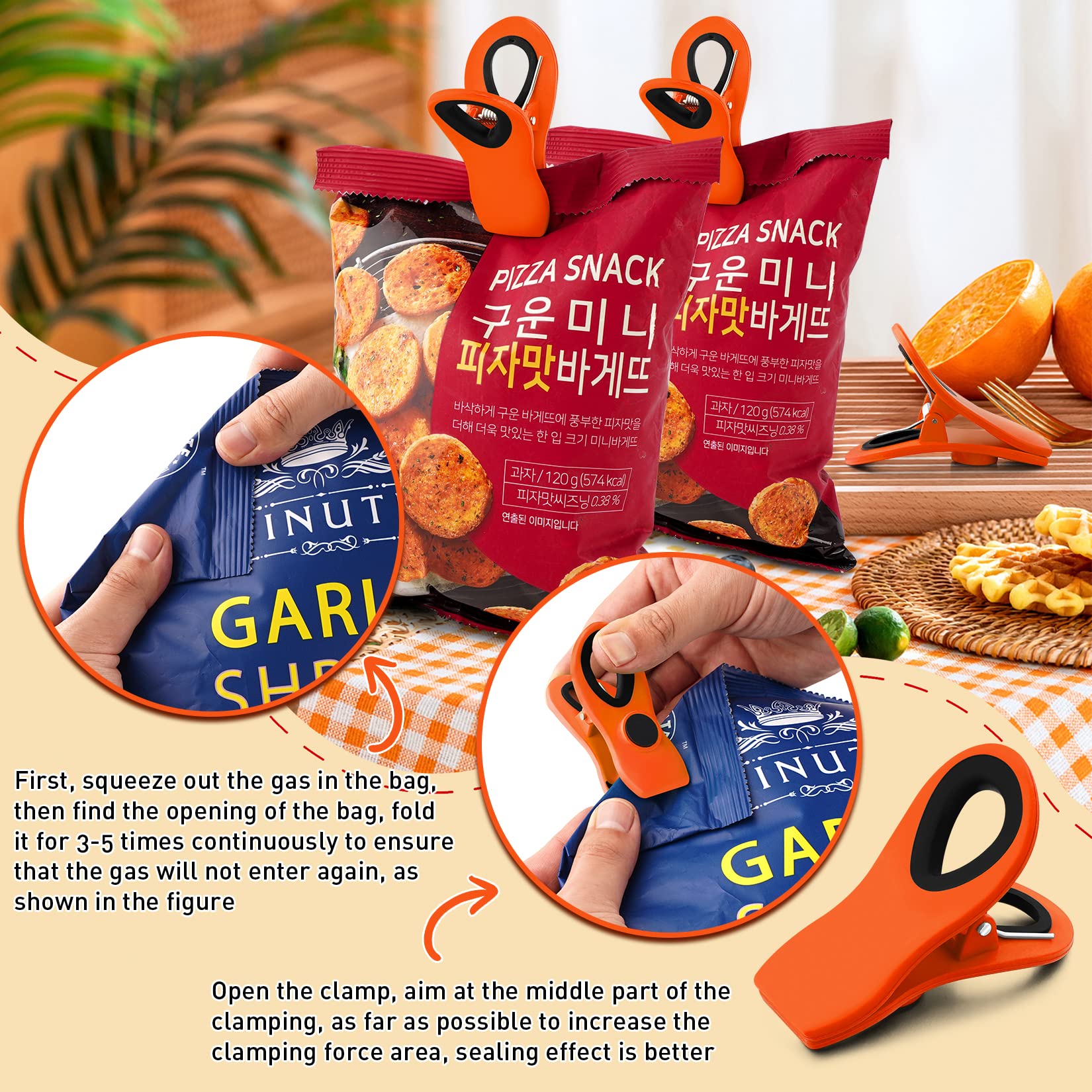 12 Pack Chip Clips (12 Count)