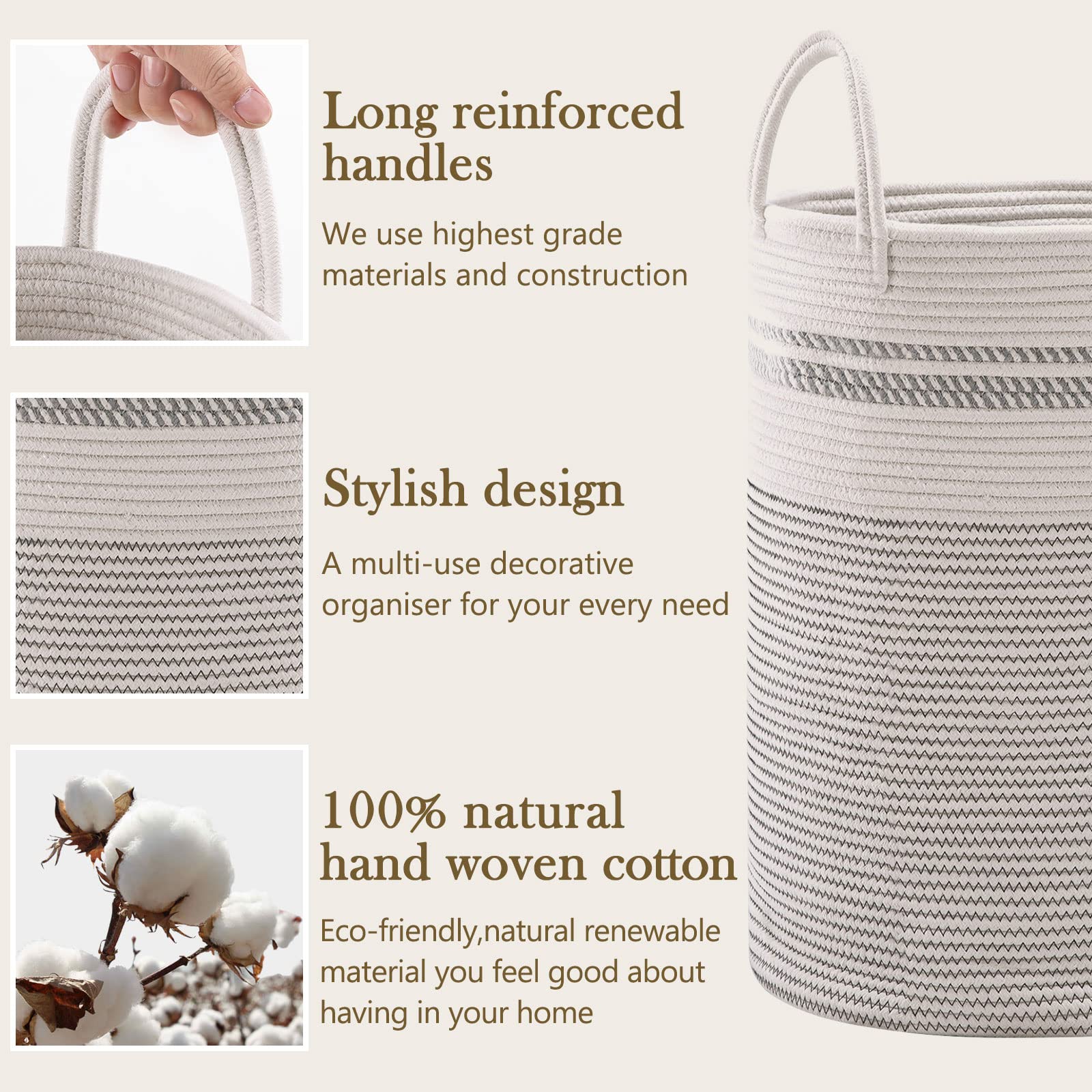 Woven Laundry Hamper