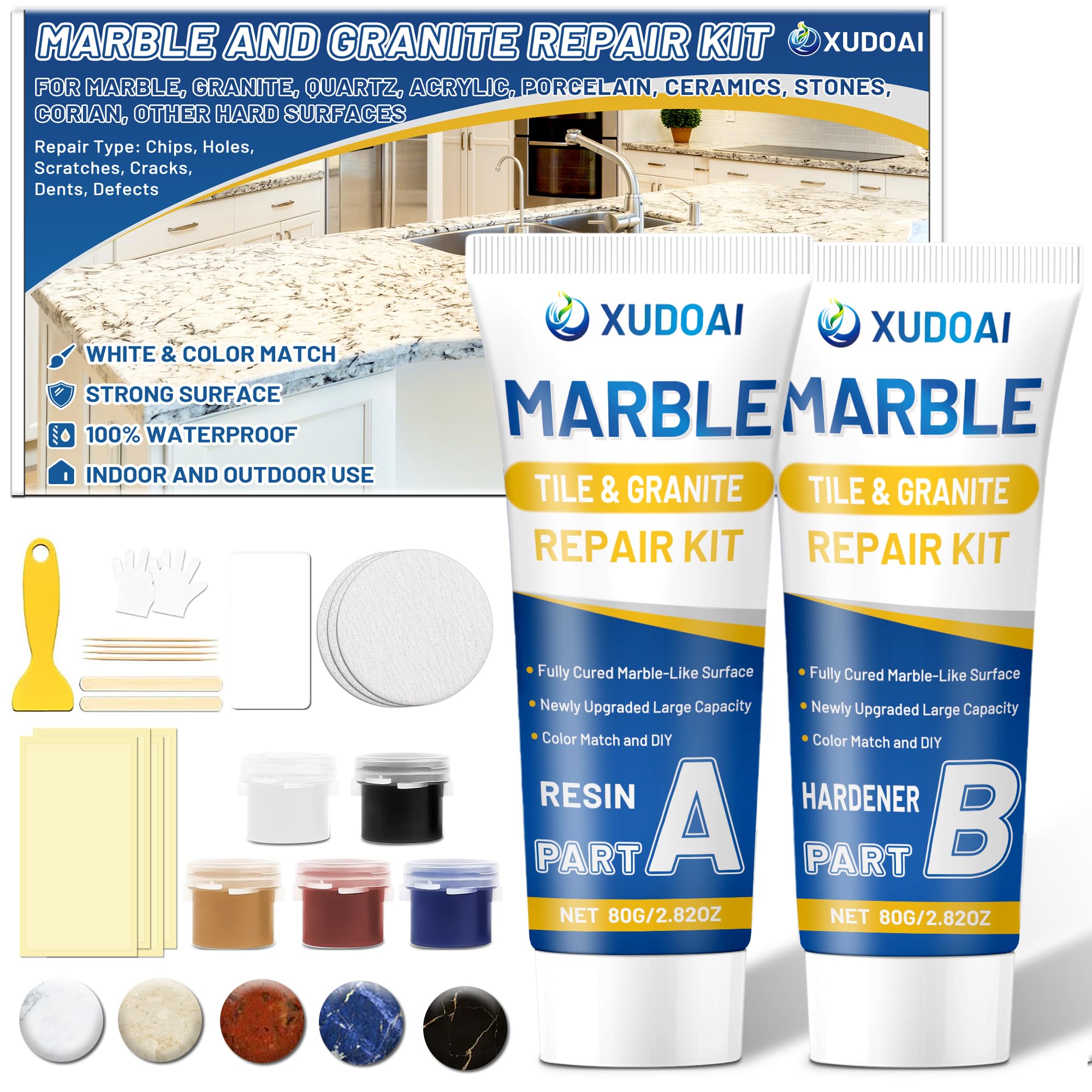 Marble and Granite Repair Kit (5.64 Ounce)