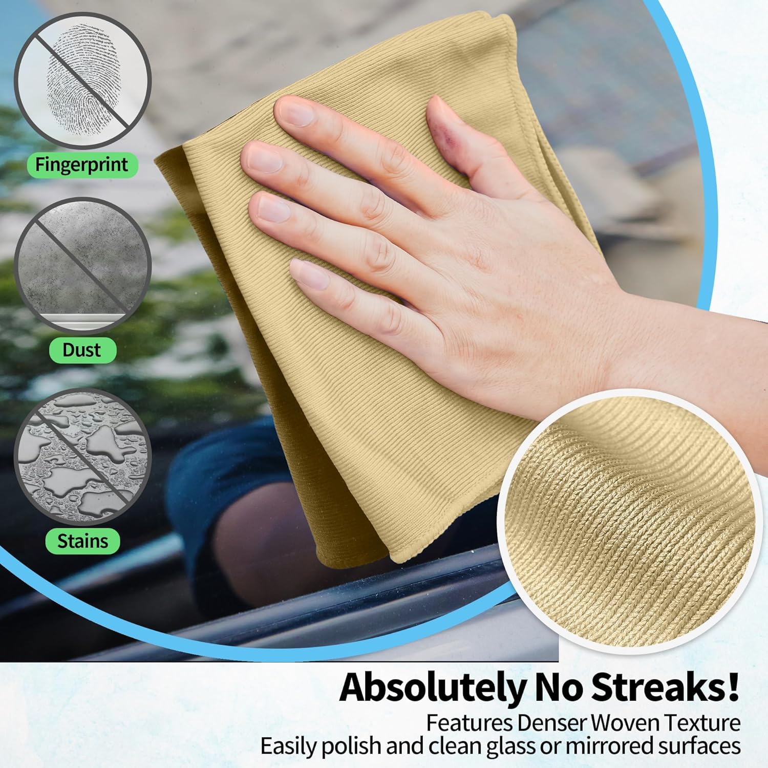 Microfiber Cleaning Cloth (6 Count)