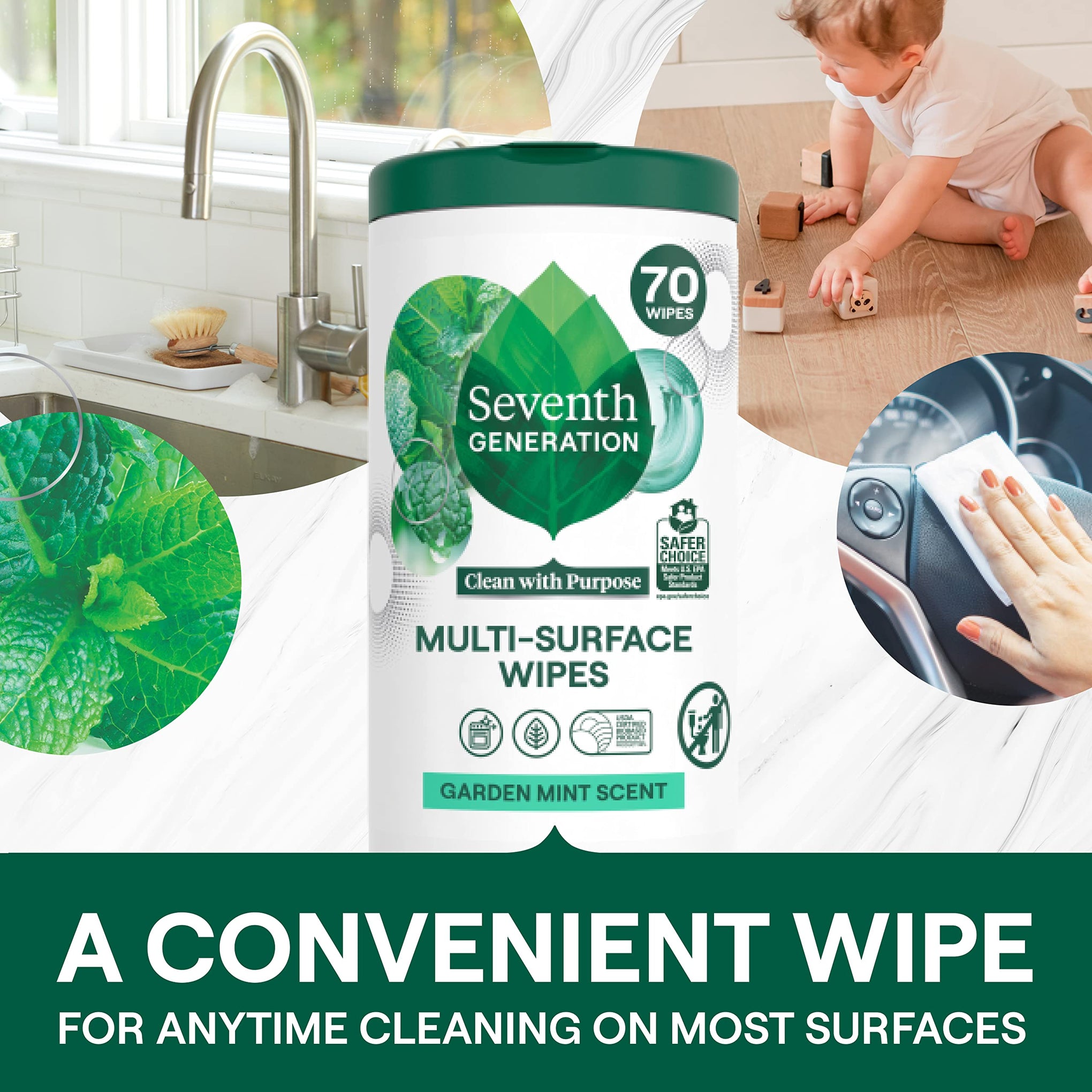 Multi Surface Wipes (420 Count)