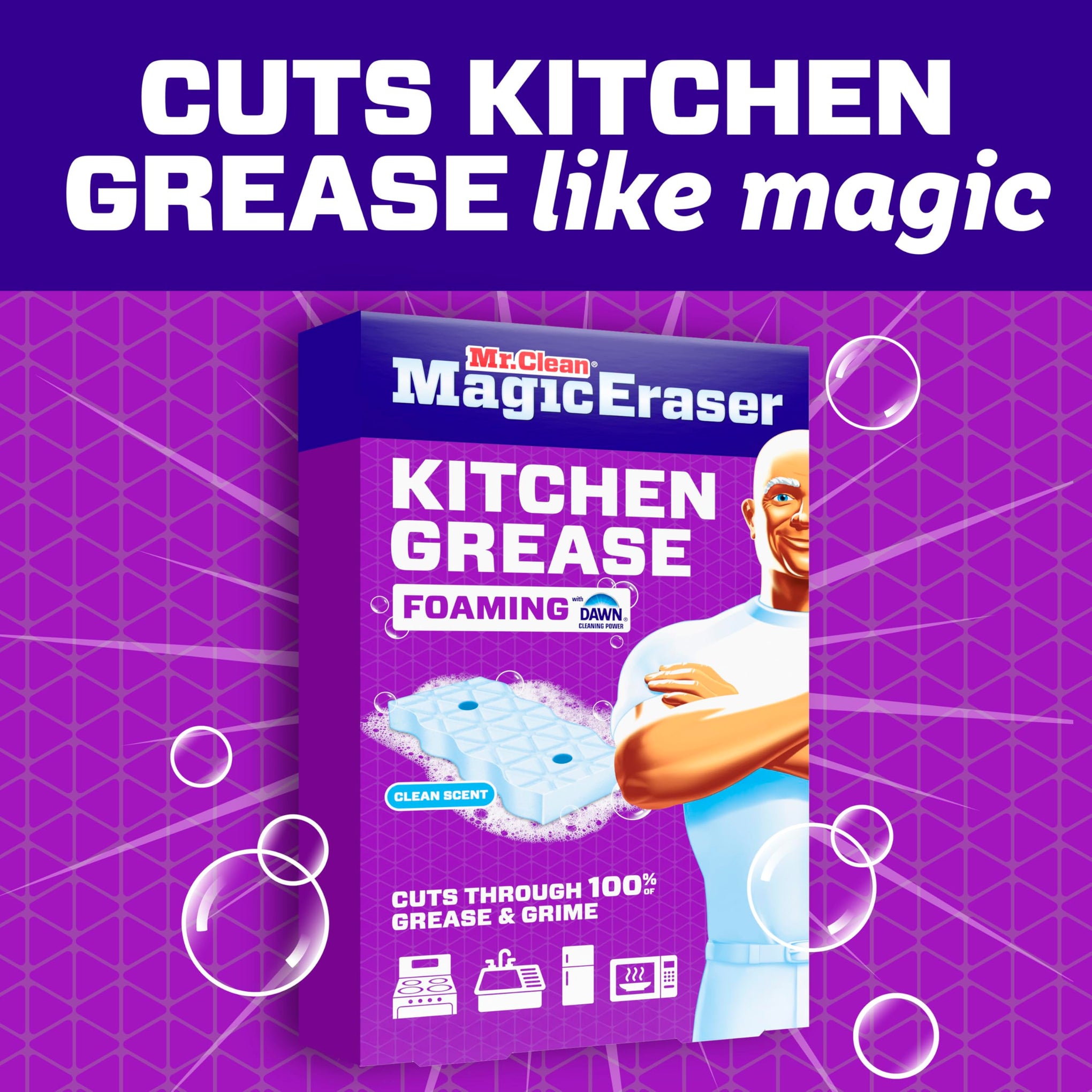 Magic Eraser Foaming Sponge (6 Count)