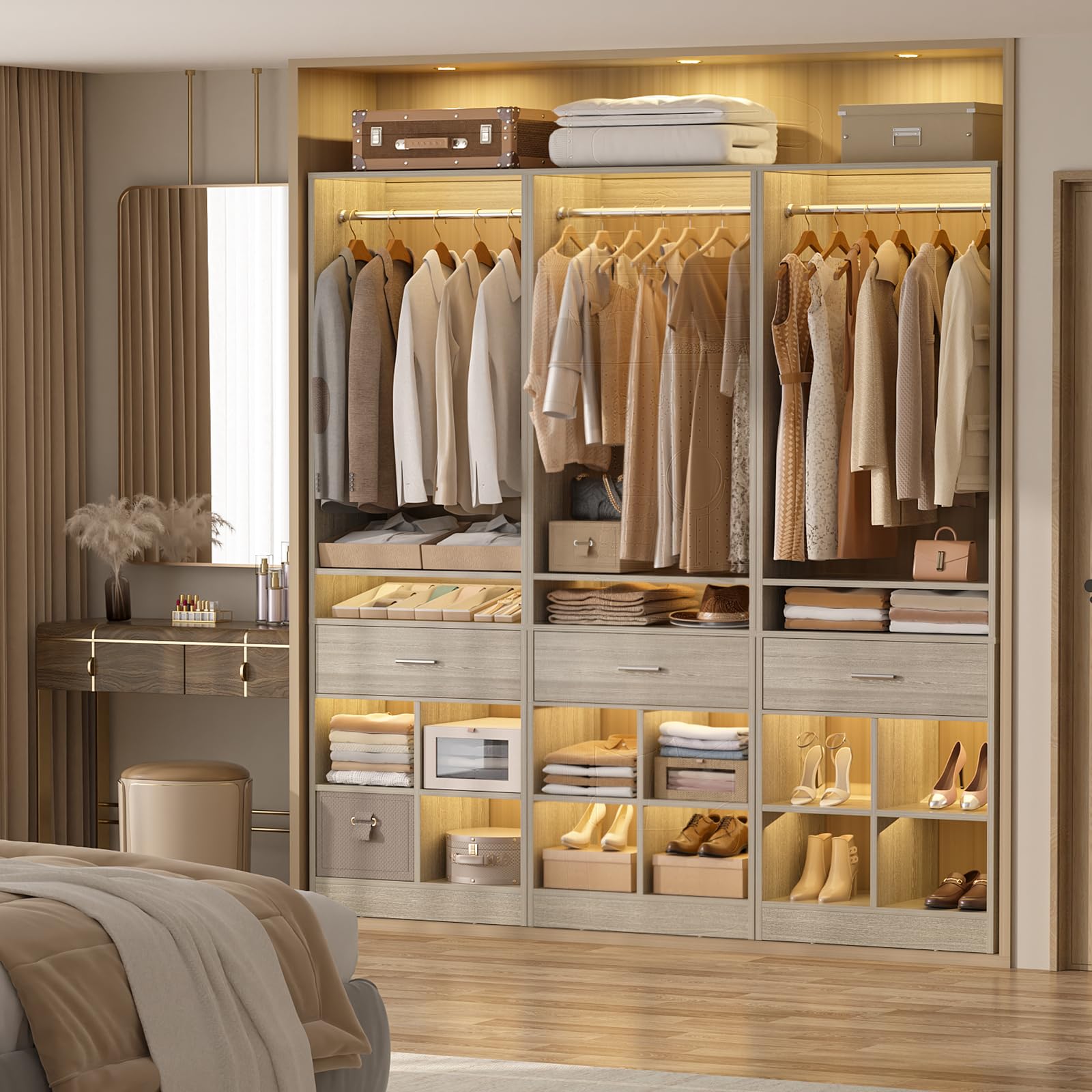50" Closet System