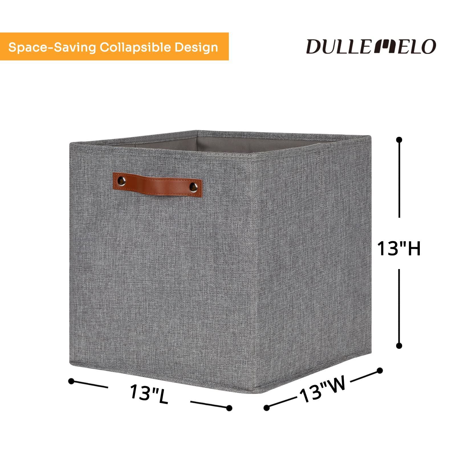 Fabric Storage Cubes (4 Count)
