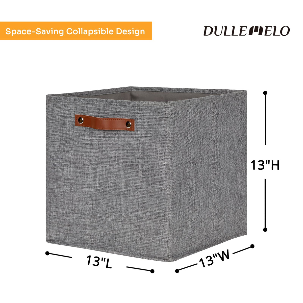 Fabric Storage Cubes (4 Count)