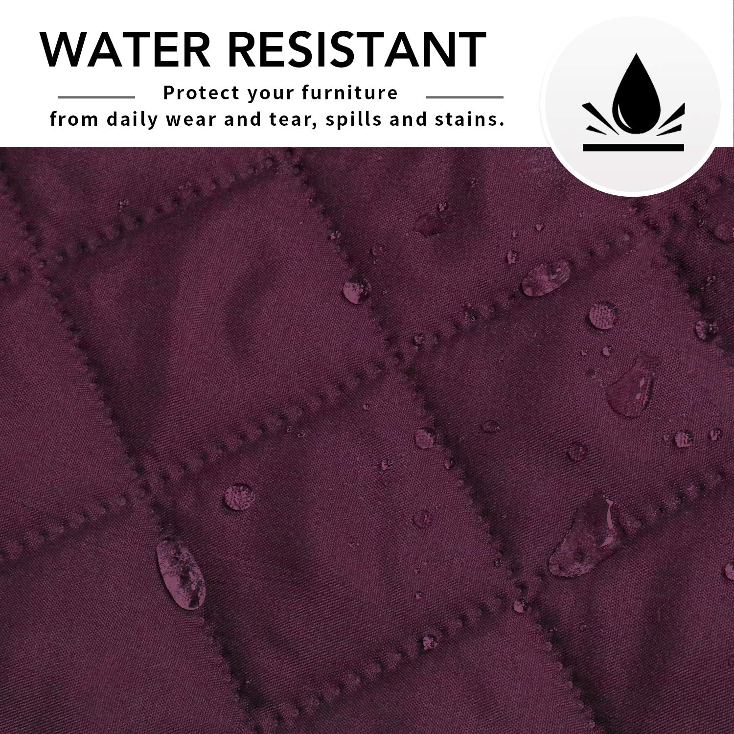 Reversible L Shape Sectional Couch Cover