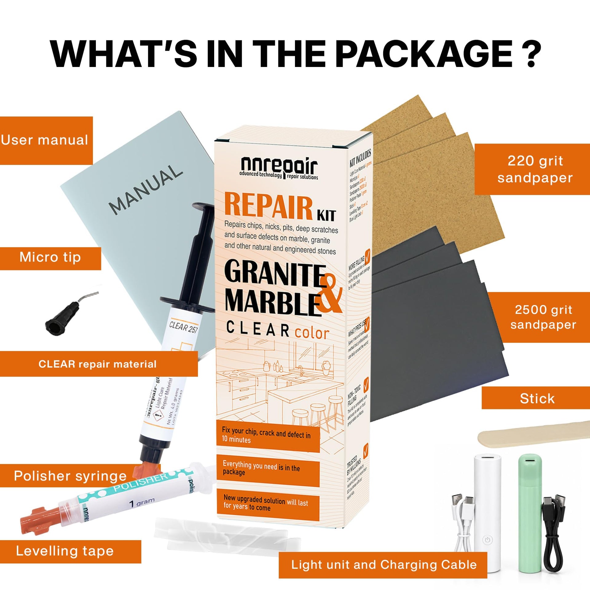 Granite Countertop Repair Kit