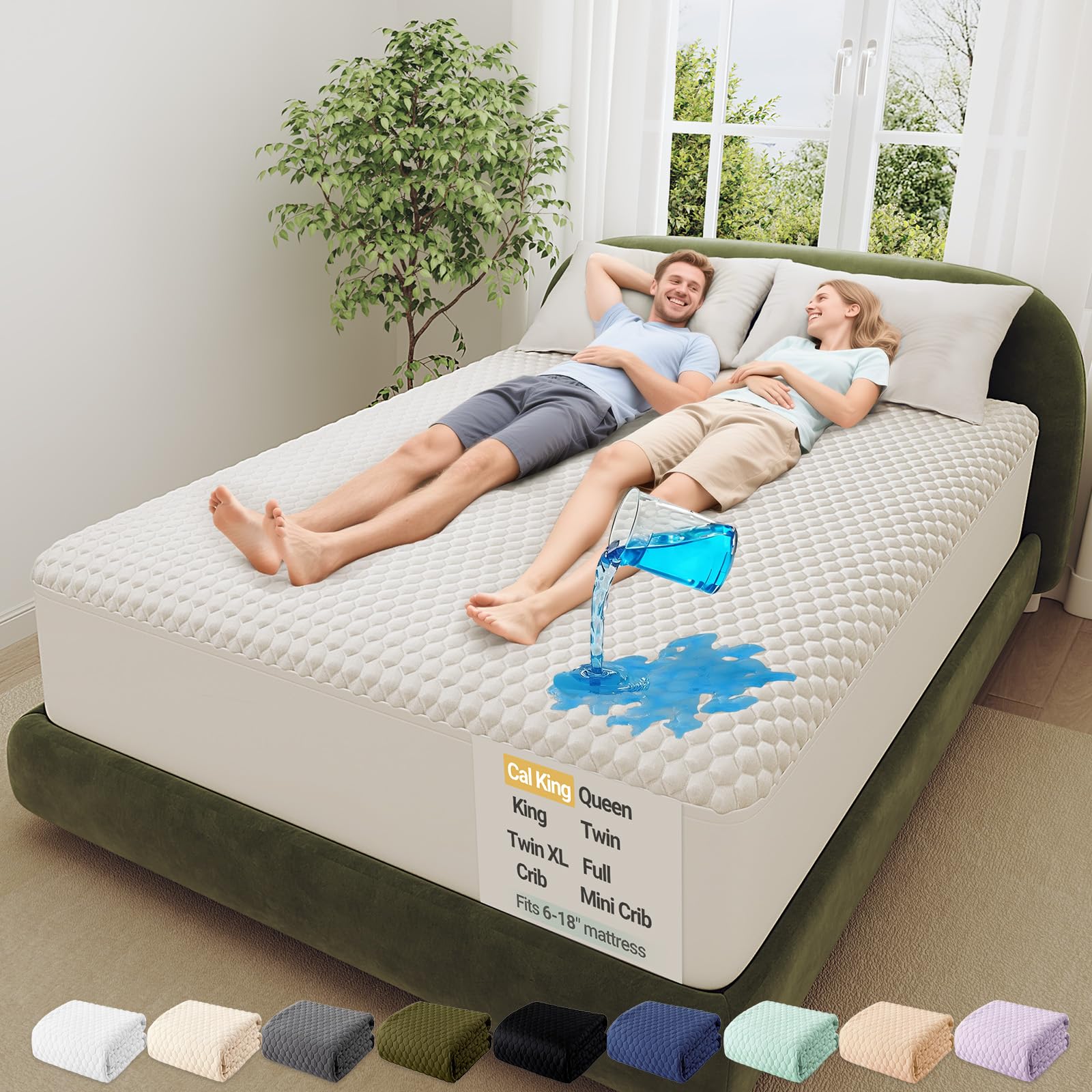 100% Waterproof Mattress Protector