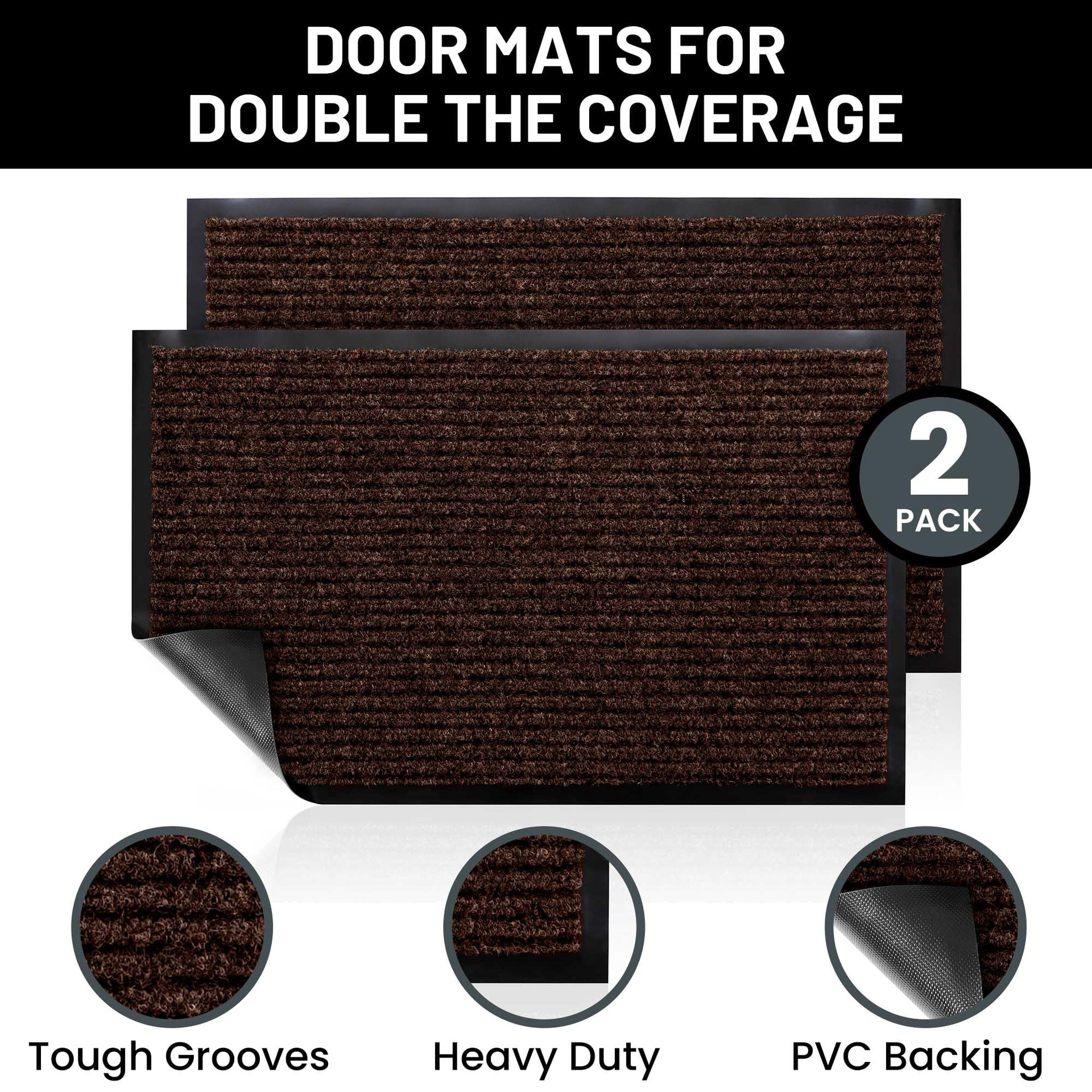 Front Door Mat (2 Count)