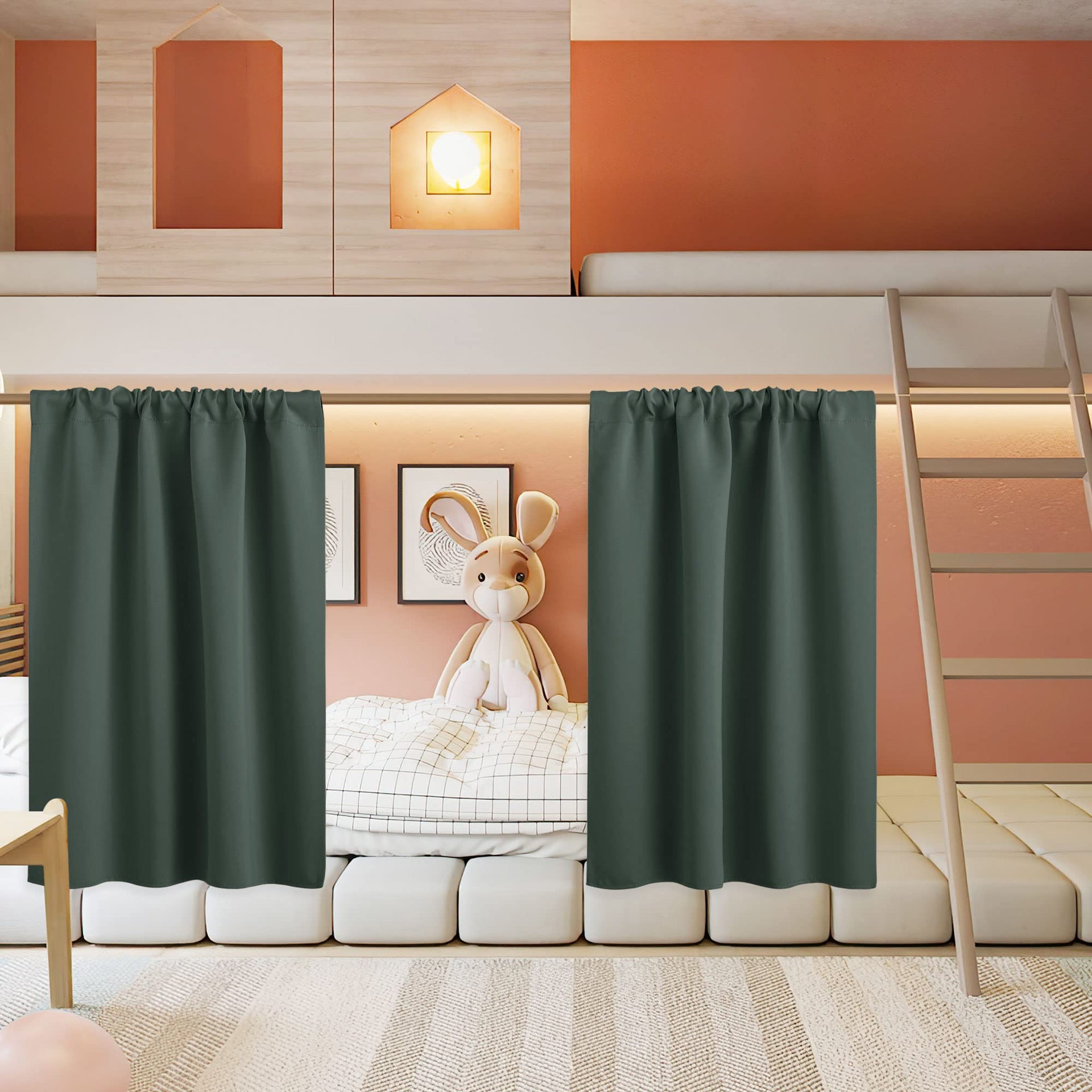 Half Curtain Tiers 36 inch Length (2 Count)
