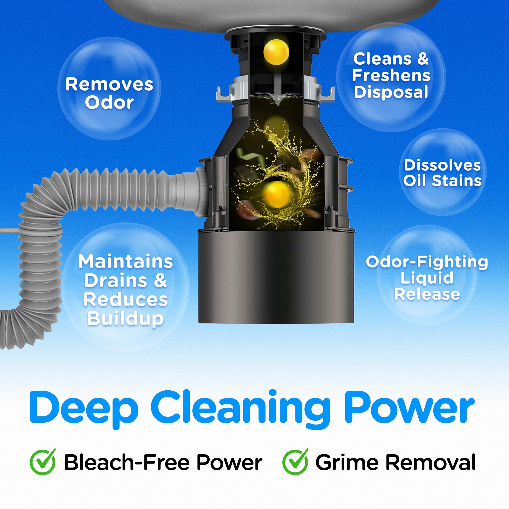 60 Count]] Plink Garbage Disposal Cleaner and Deodorizer VALUE PACK