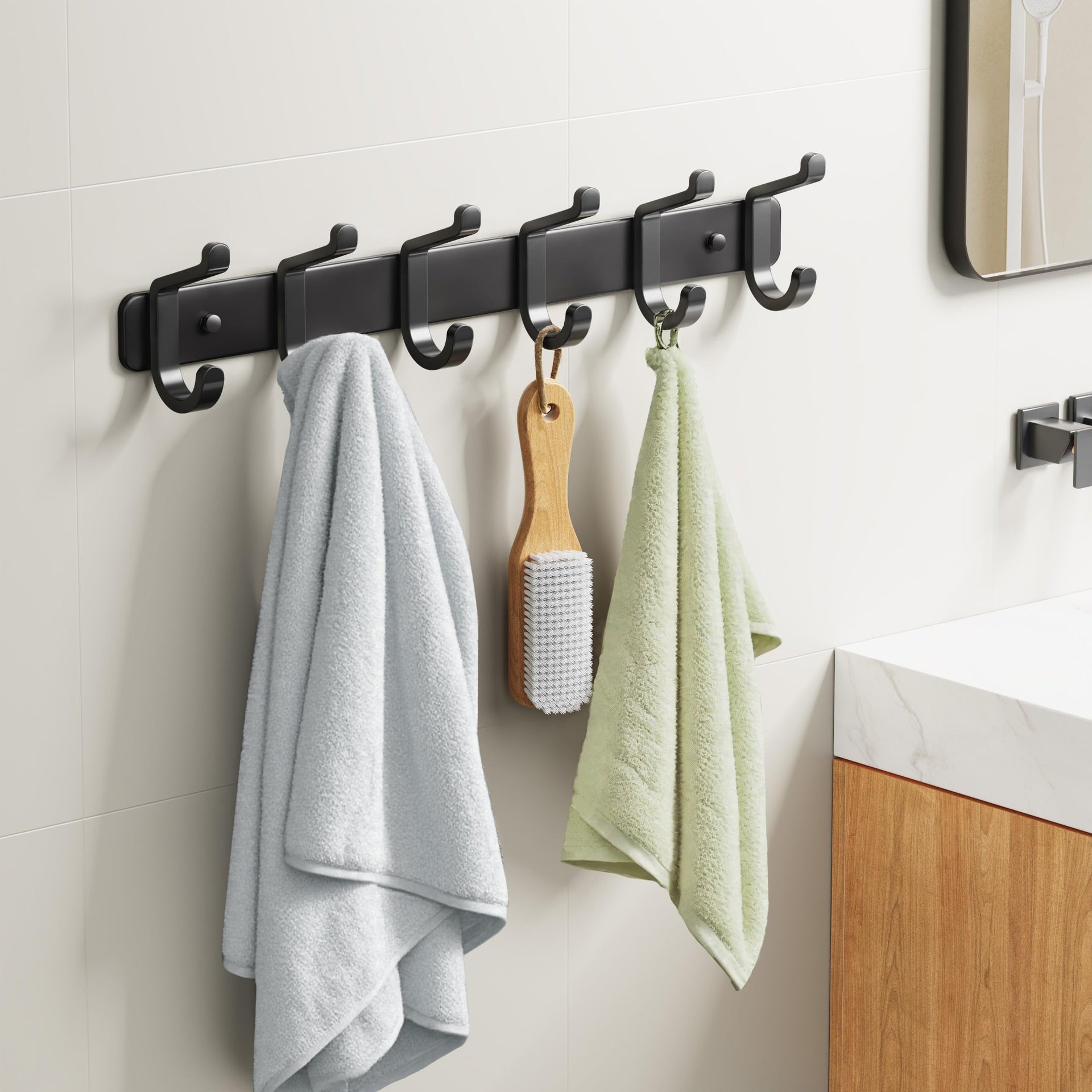 Coat Rack Wall Mounted Heavy