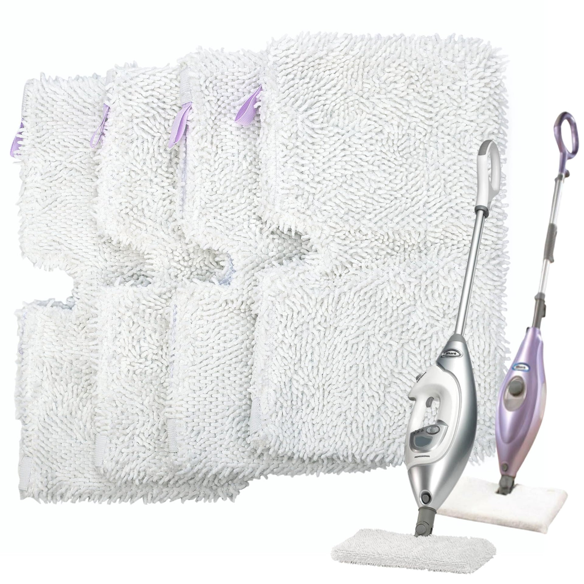 Steam Mop Replacement Pads for Shark Steamer S3501 S3601 4 Pack (4 Count)