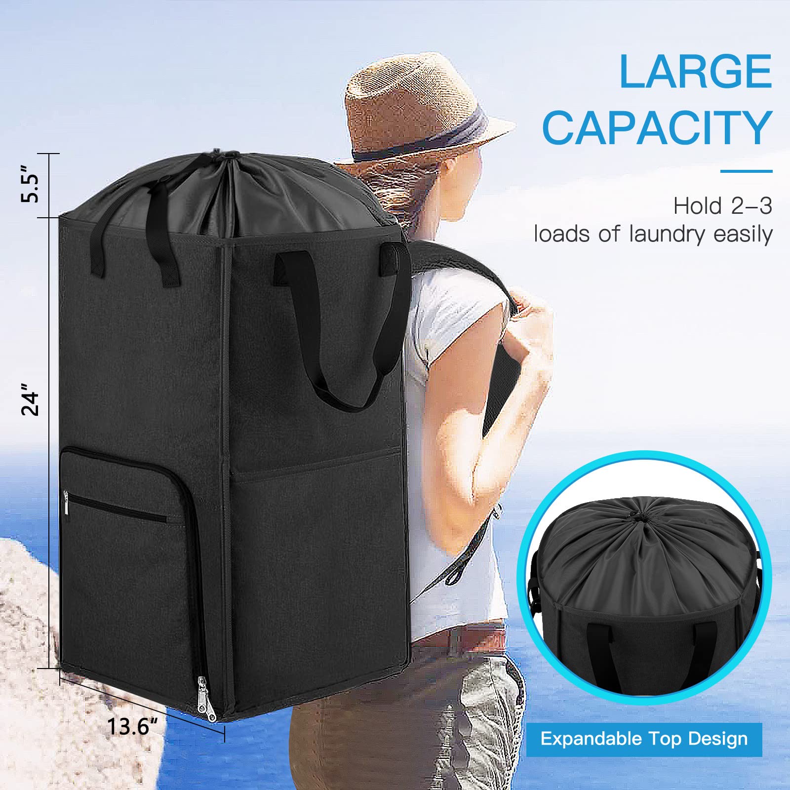 Laundry Backpack Bag