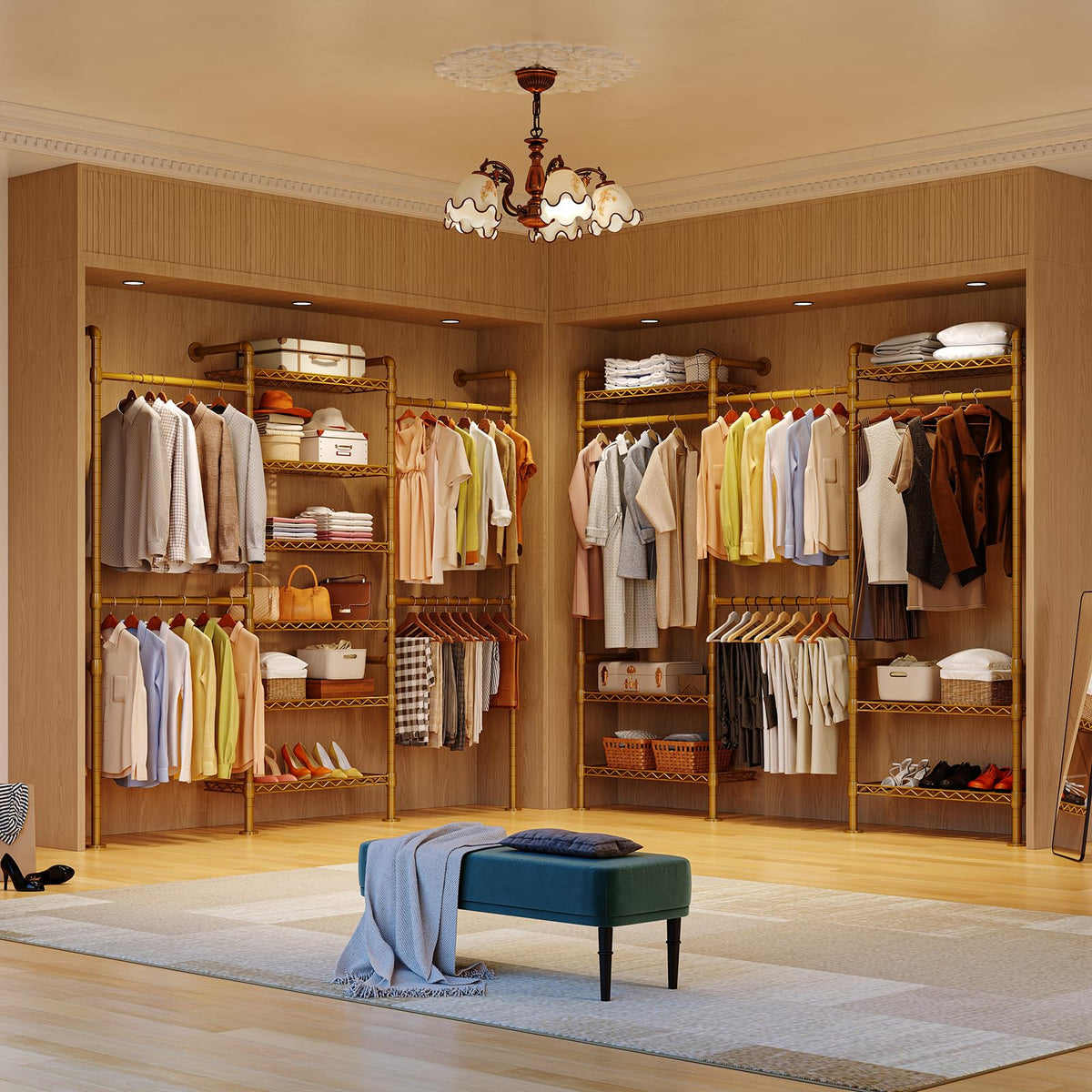 H3 Expandable Wall Mounted Closet System