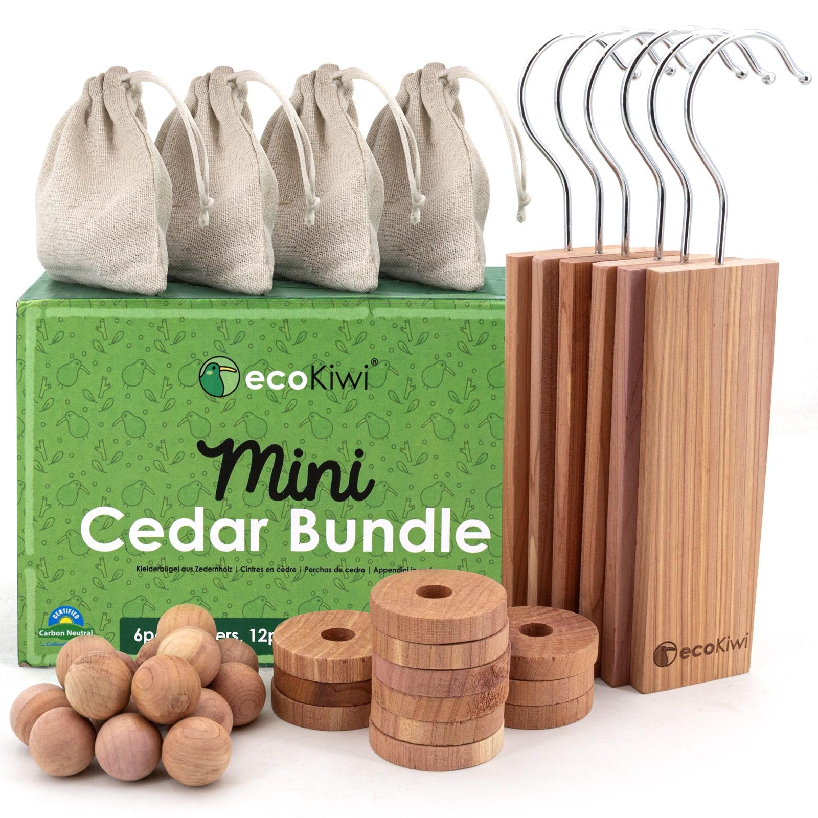 Cedar Bundle for Clothes Storage (34 Count)