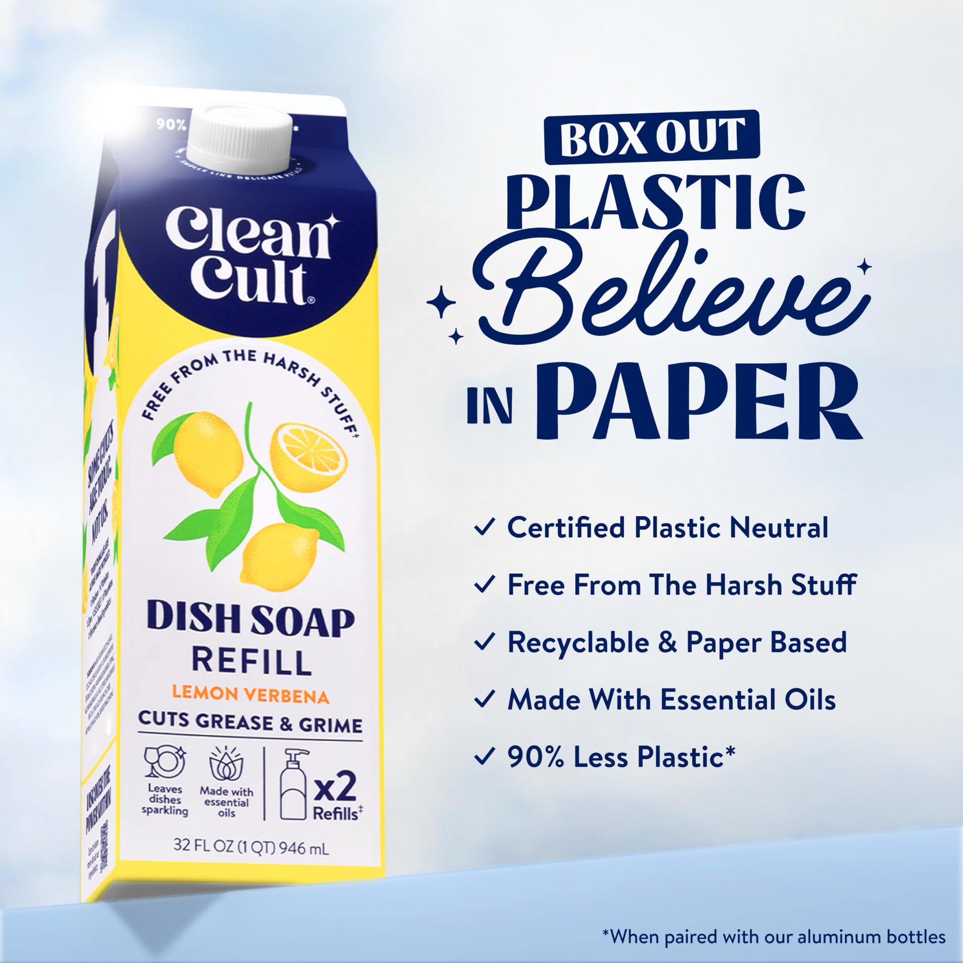 Dish Soap Liquid Refill (32 Fl Oz)