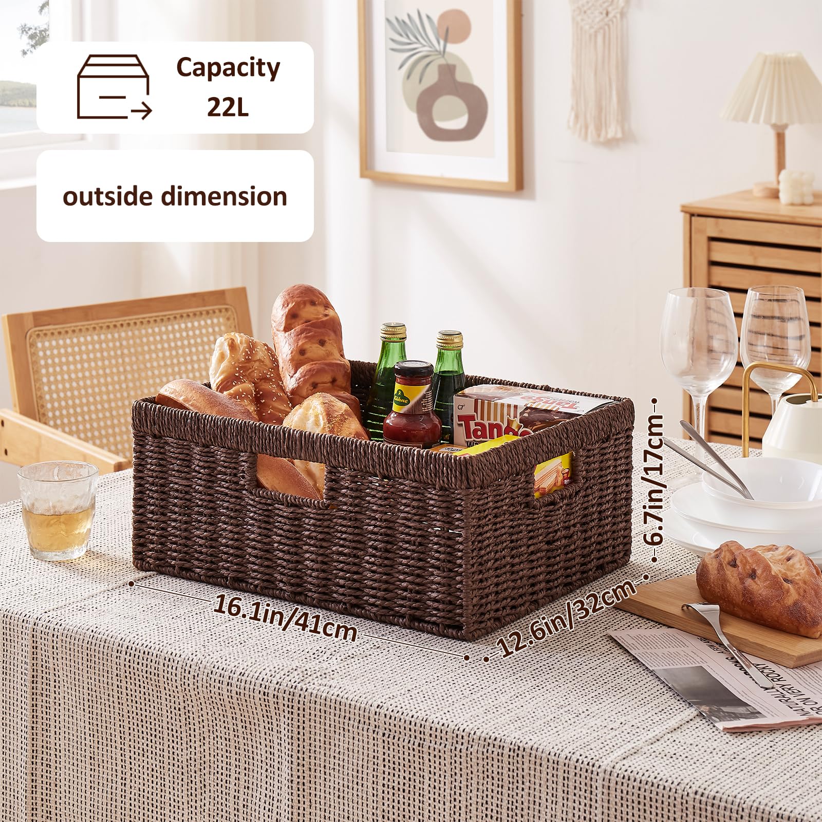 Wicker Storage Basket