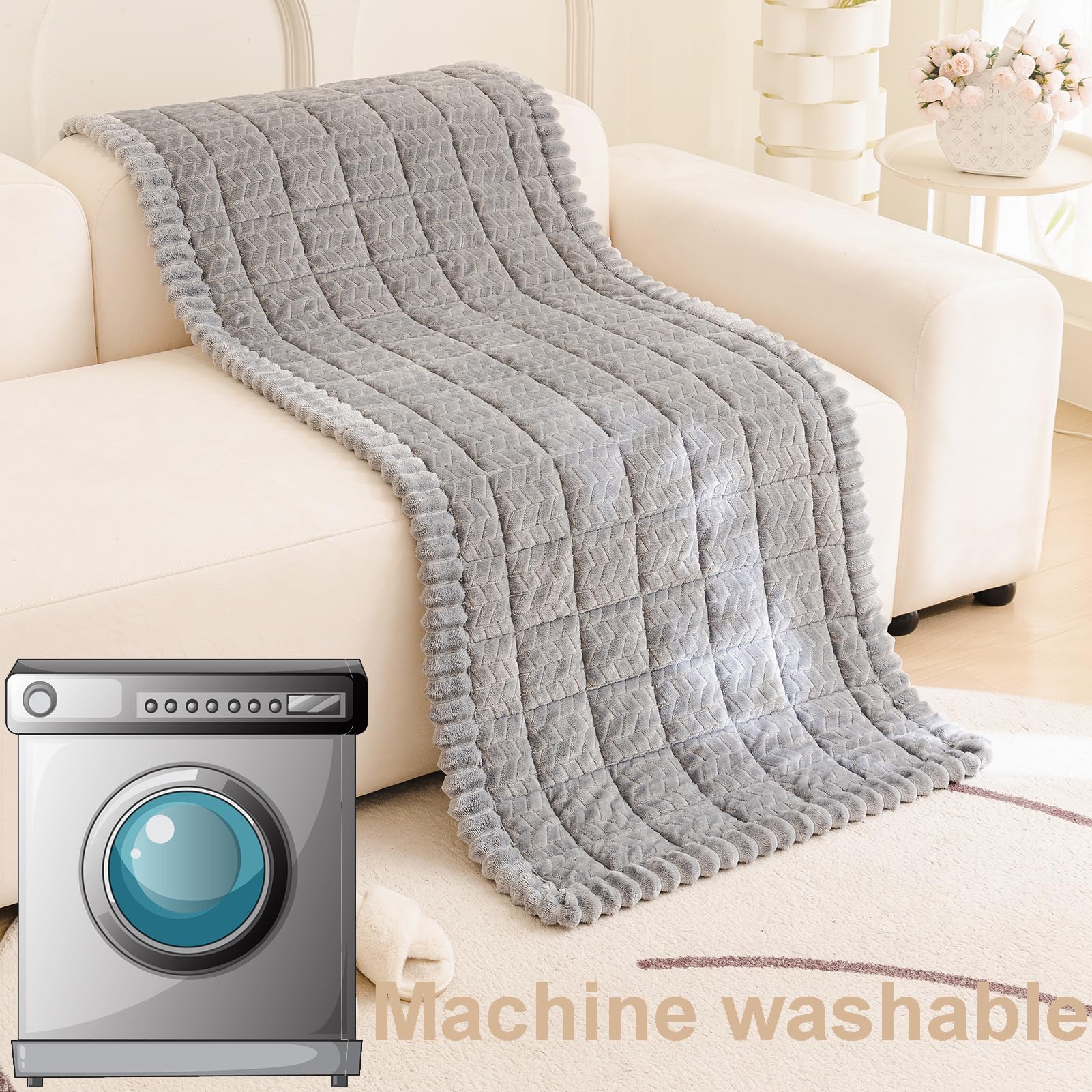 Pet Couch Cover Dogs Washable Sofa Protector Covers Non Slip Fuzzy Dog Mat