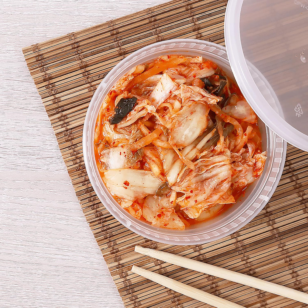 8oz 240 ct] Clear PP Injection Molded Round Deli Containers with Lids (240 Count)