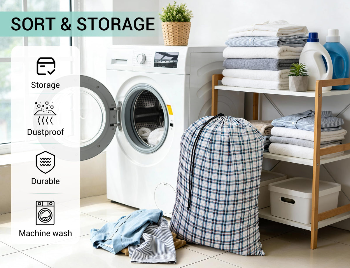 Bulk Travel Laundry Bag (24 Count)
