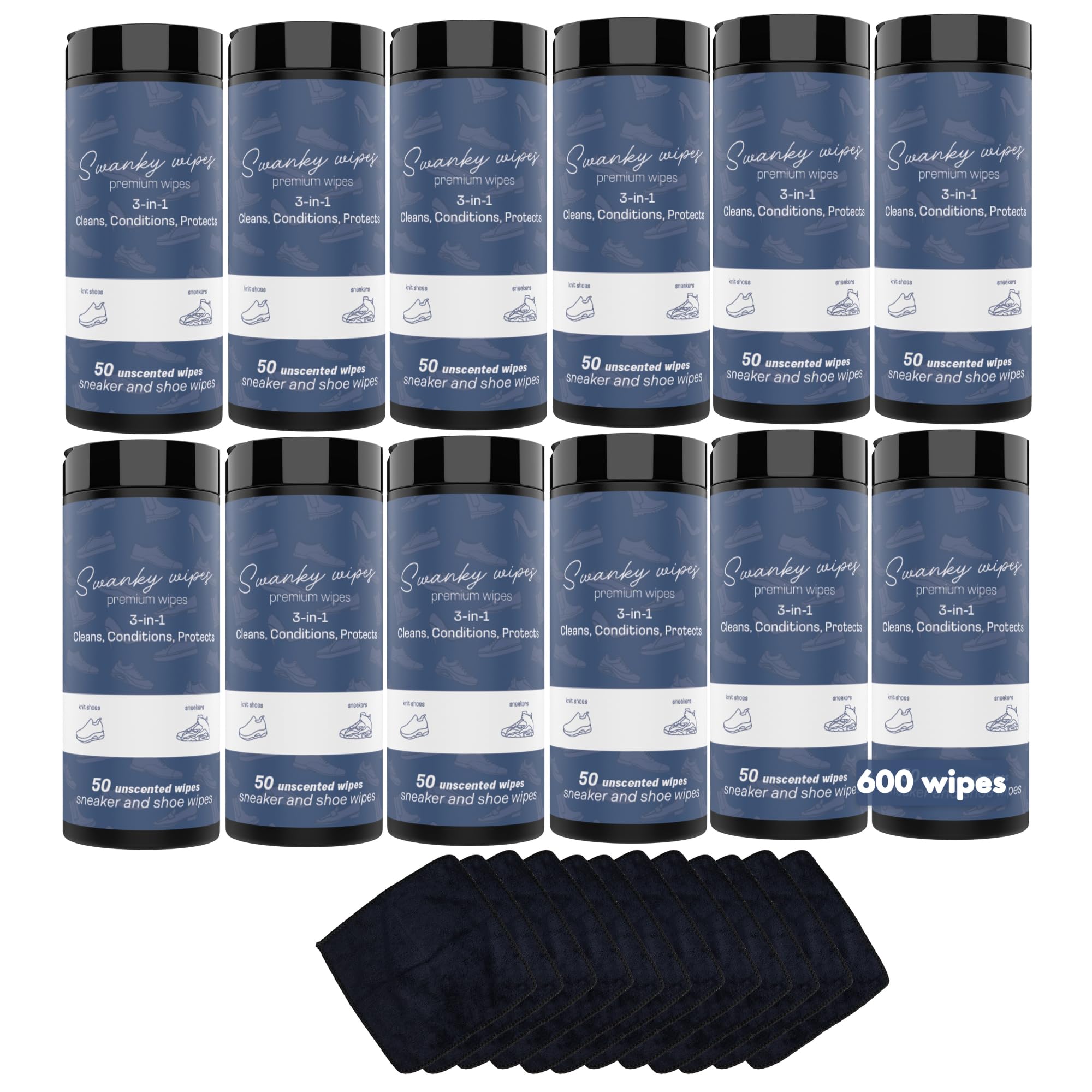 Swanky Shoe Cleaner Wipes
