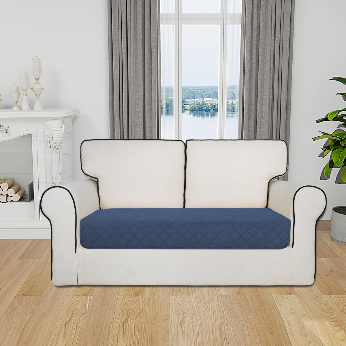 Sectional Couch Covers for Dogs L Shape Sofa Cover Reversible Sofa Slipcover Chaise Lounge Cover Furniture Protector Cover for Pets Dog Cat