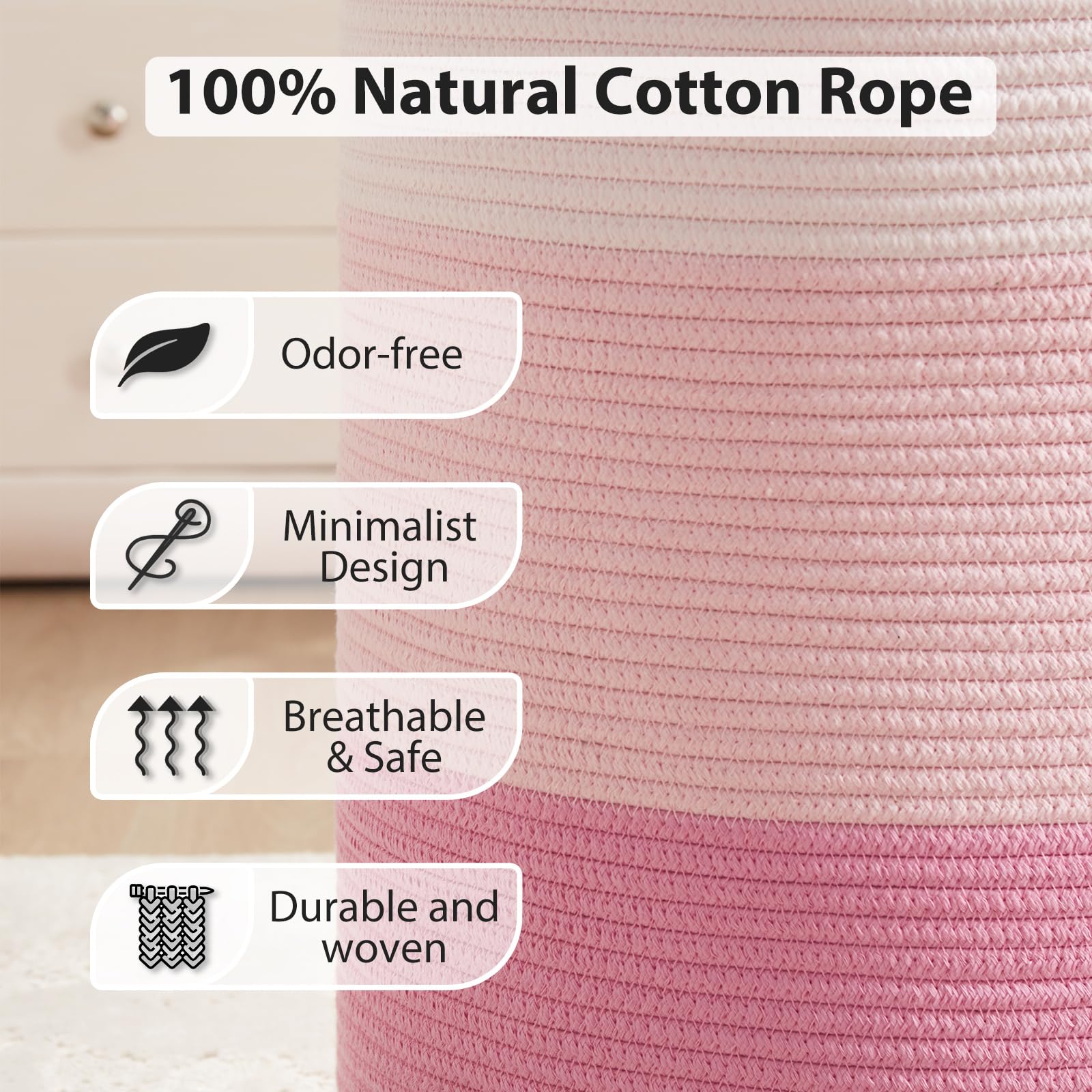 Woven Laundry Hamper