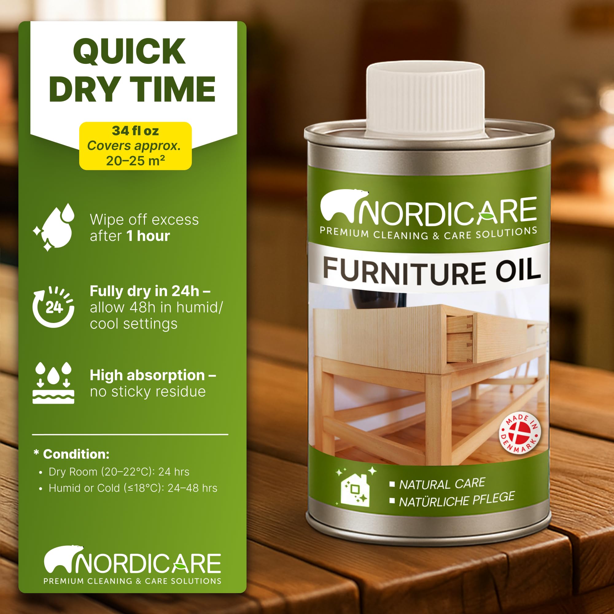 Wood Oil Colorless (34 Fl Oz)