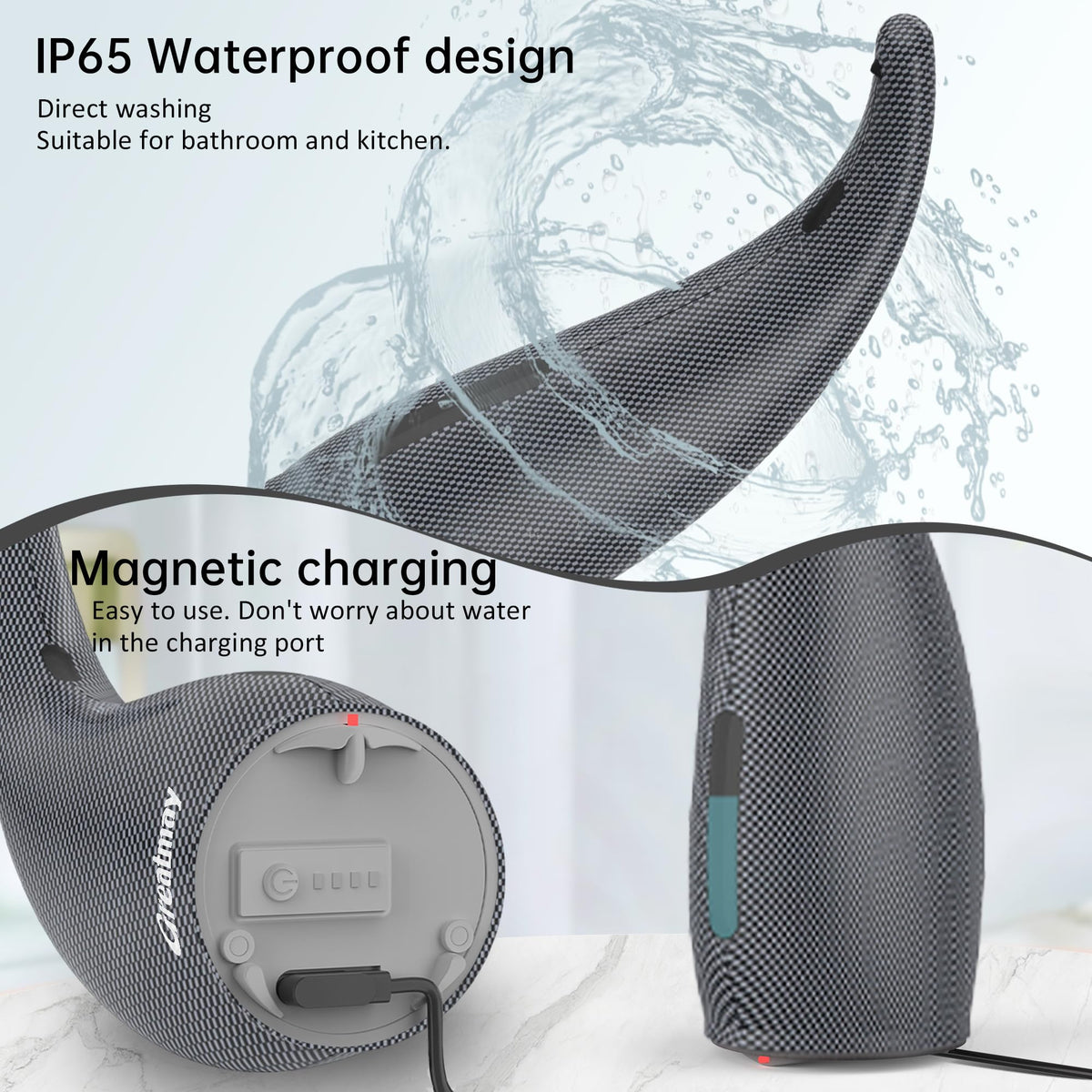 Automatic Soap Dispenser Touchless Rechargeable 10 oz