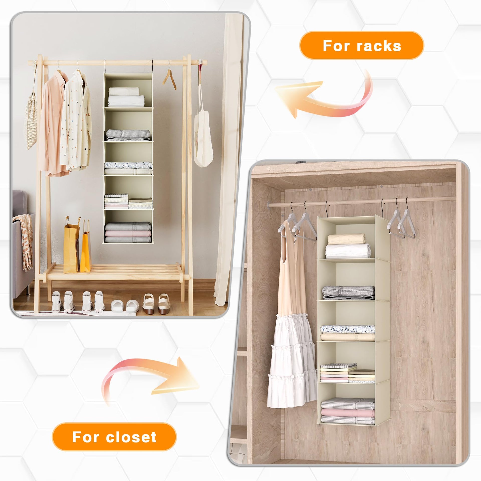 Hanging Closet Organizer 5