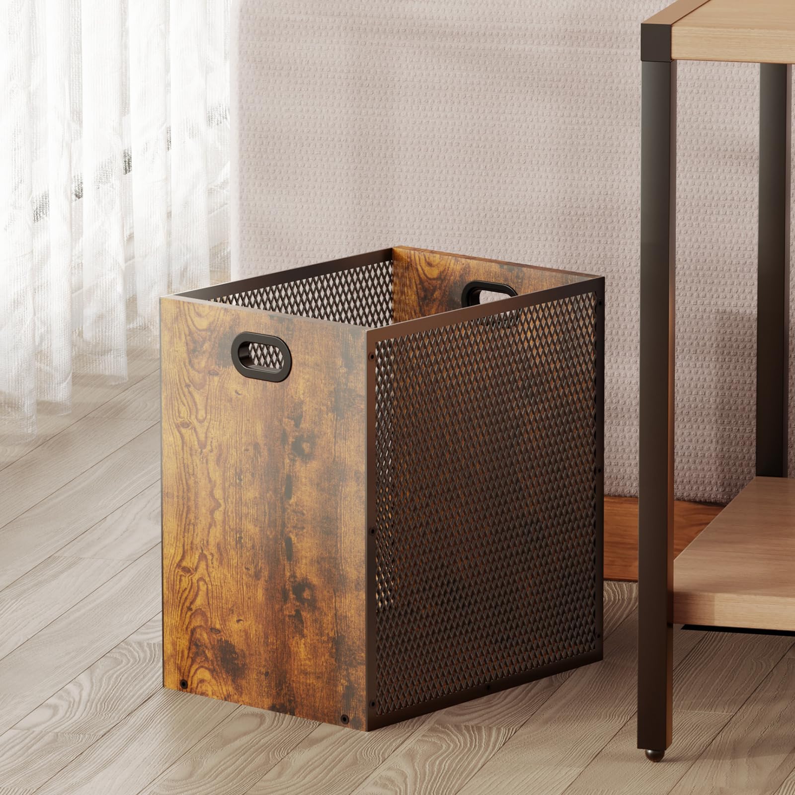Retro Office Trash Can