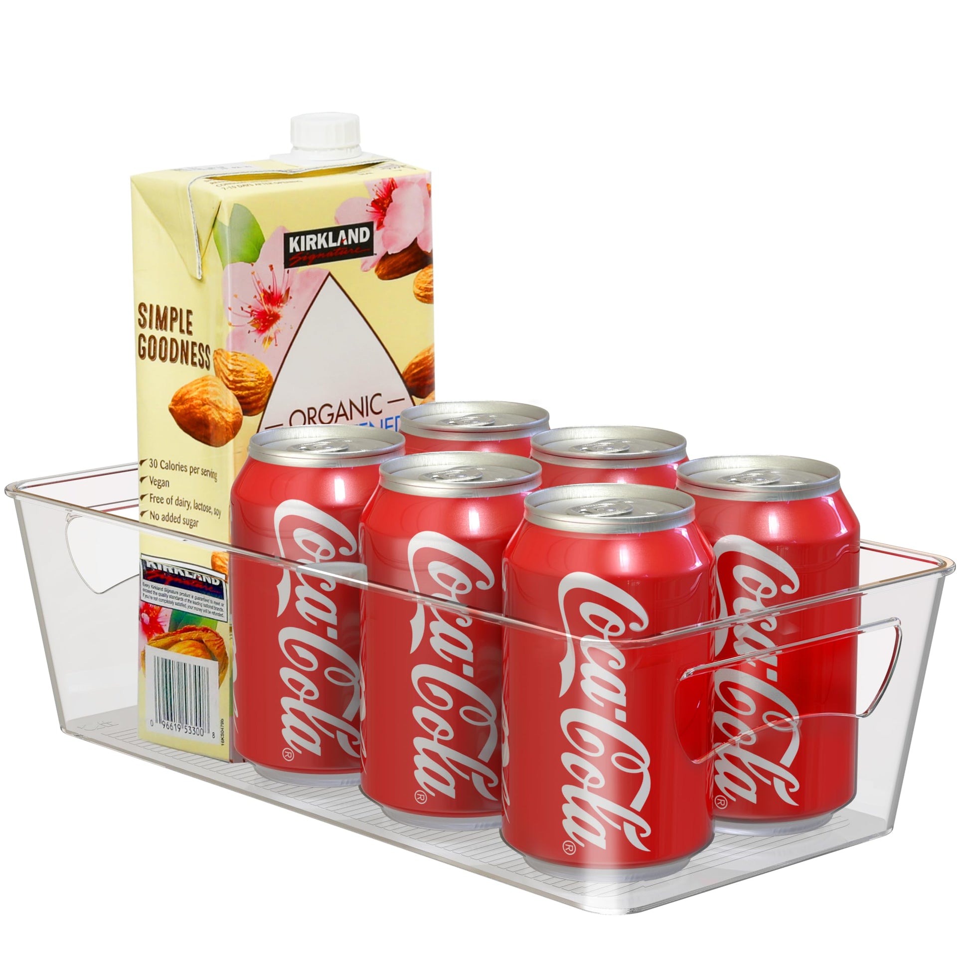 Clear Fridge Organizer Bin Storage