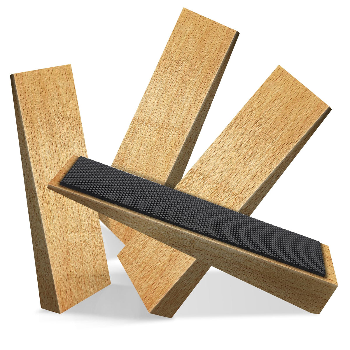 4 Pack Wooden Door Stop