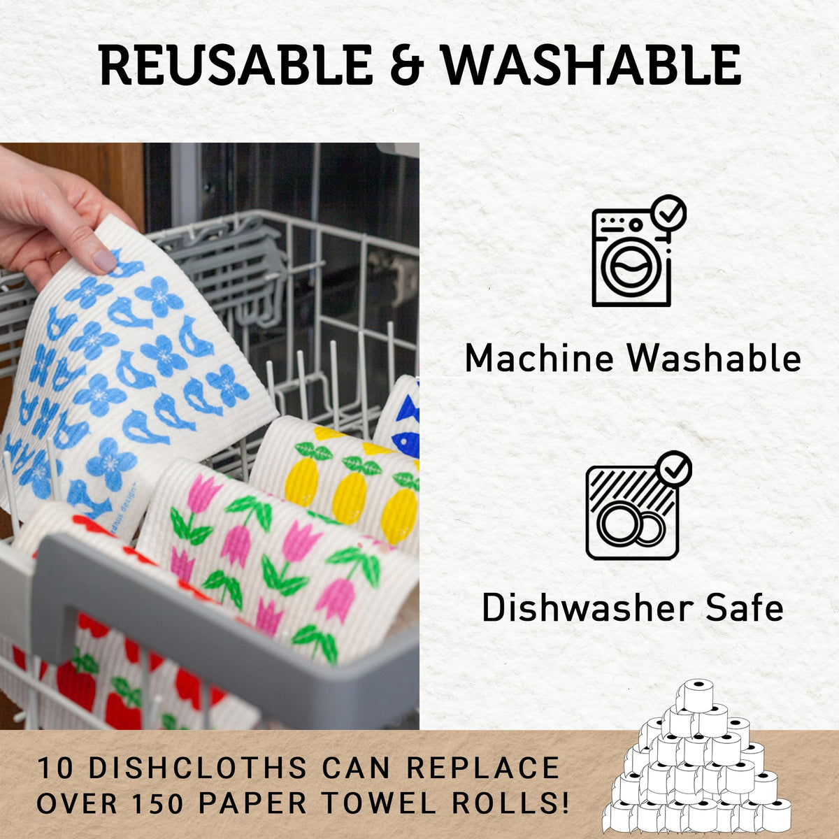 Swedish Dishcloths (10 Count)