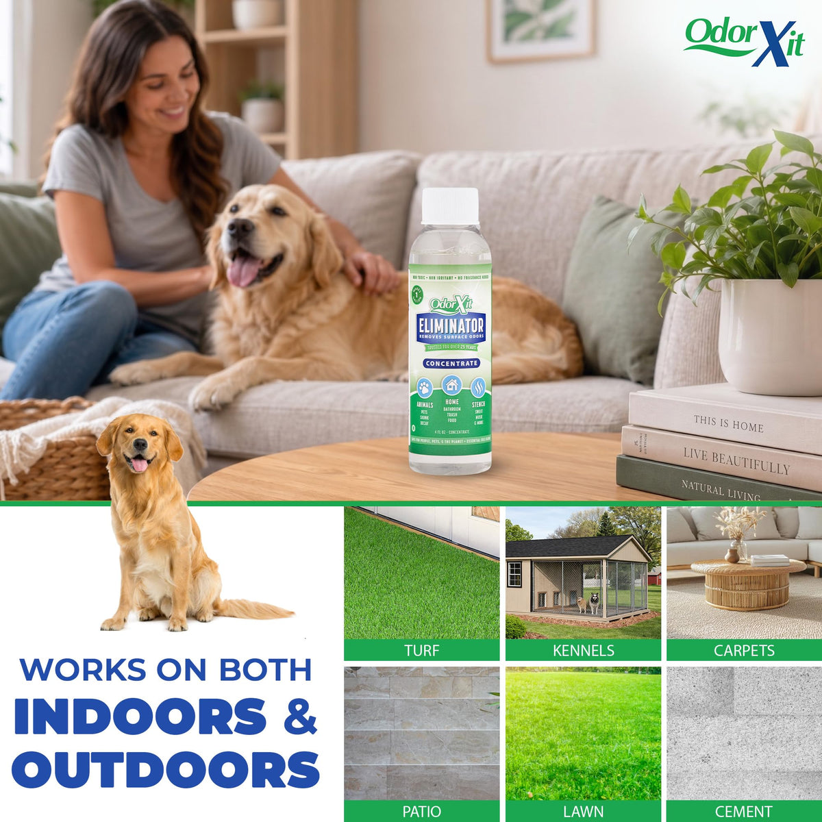 Concentrated Pet Urine Odor Eliminator (4 Fl Oz)