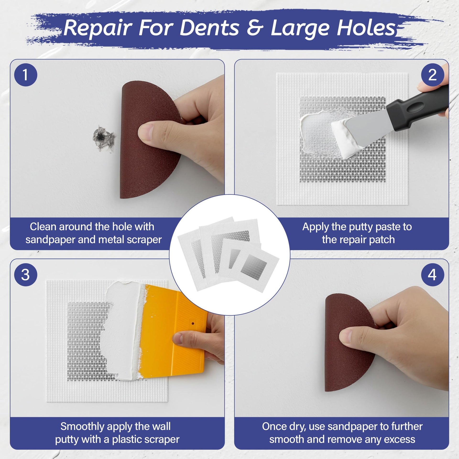 Drywall Repair Kit (8.4 Ounce)