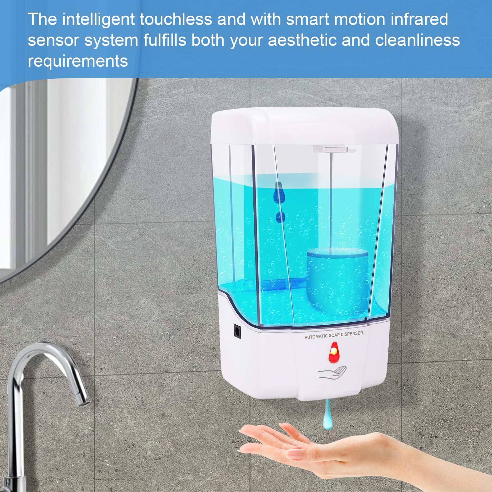 Automatic Soap Dispenser Wall Mounted