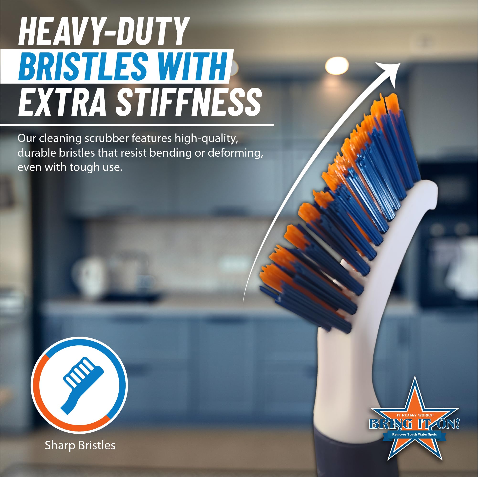 Bring It On Grout Cleaner Pro with Grout Cleaning Brush (32 Fl Oz)