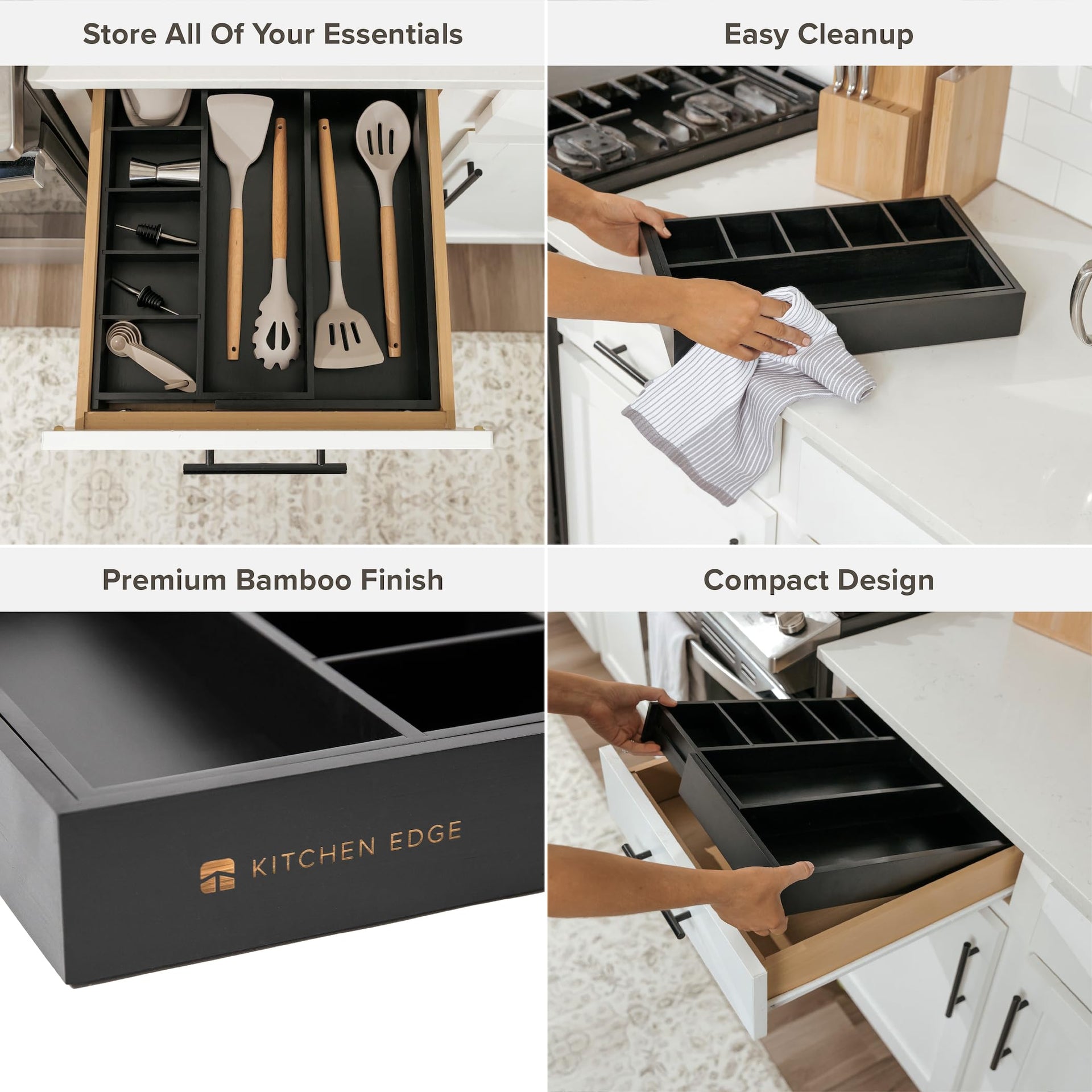 Utensil & Junk Drawer Organizer