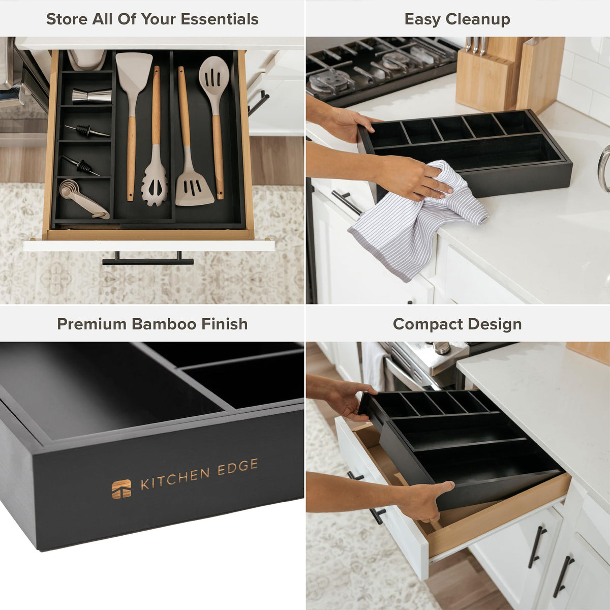 Utensil & Junk Drawer Organizer