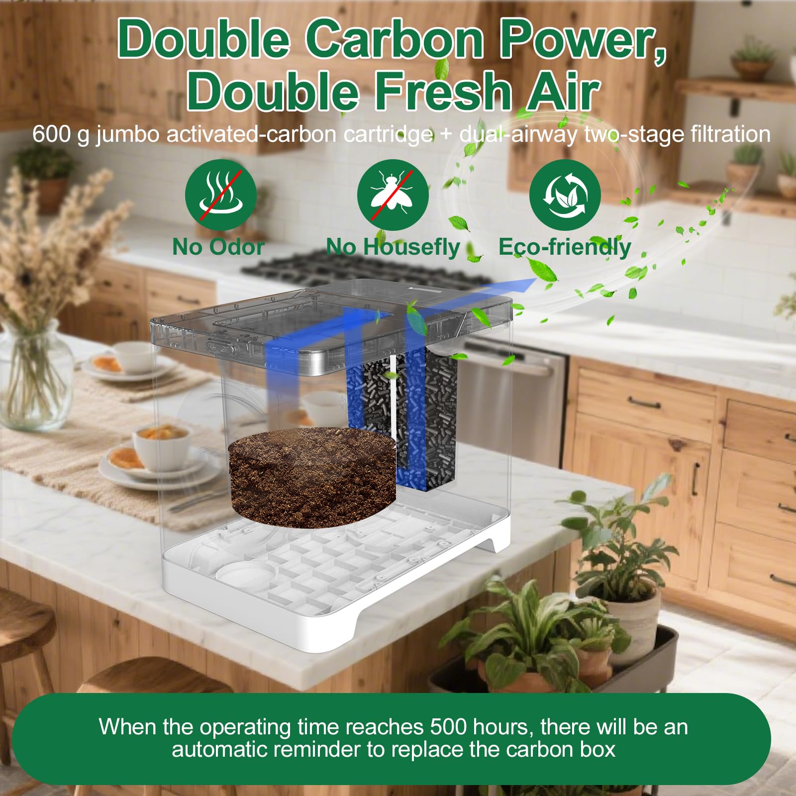 3L Electric Composter for Kitchen