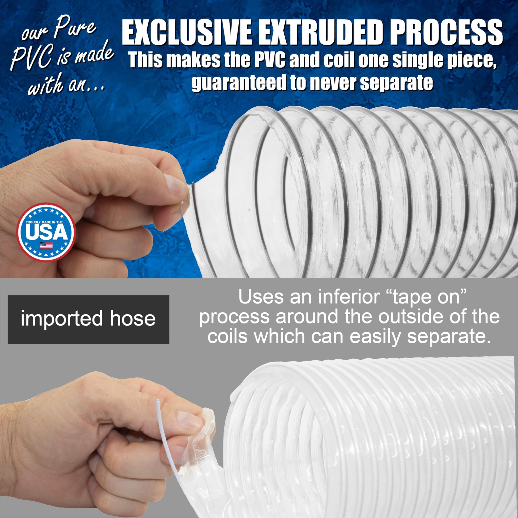 PVC Dust Collection Hose w (3 Count)