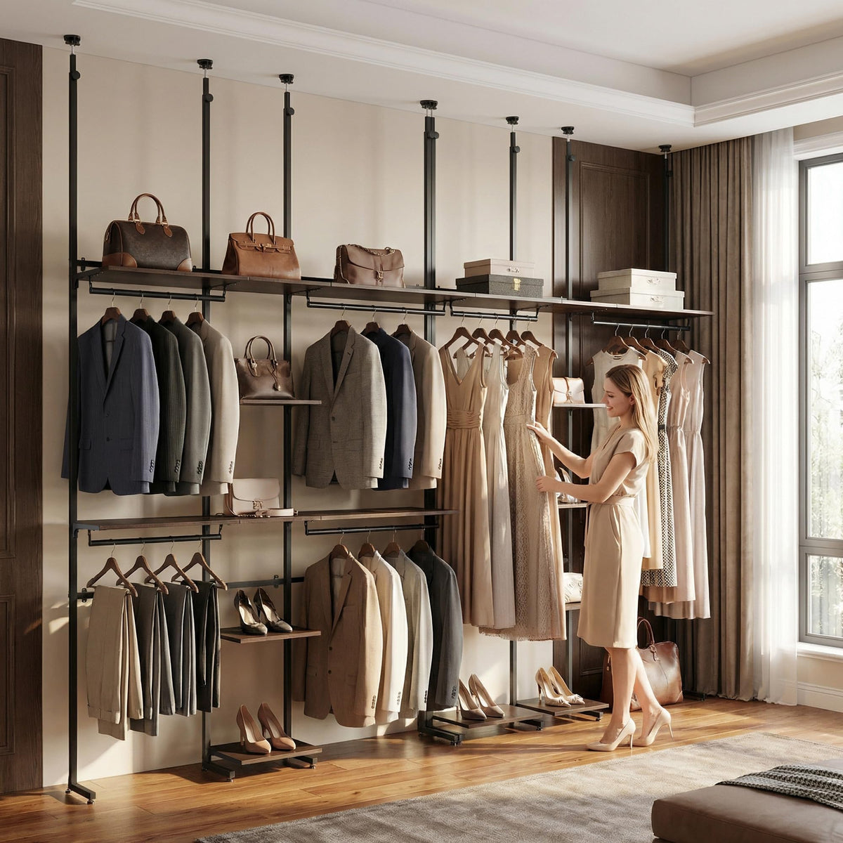 MZG Closet Organizer System